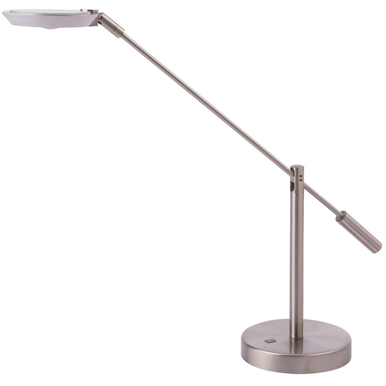 Iggy 22.8 inch 6 watt Satin Nickel Desk Lamp Portable Light