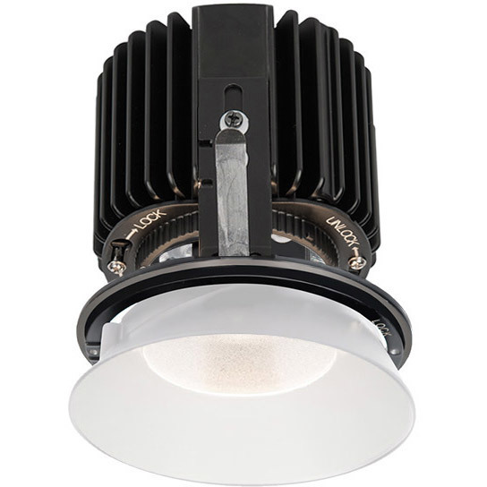 Volta LED White Recessed Lighting in Spot, 85, 3500K