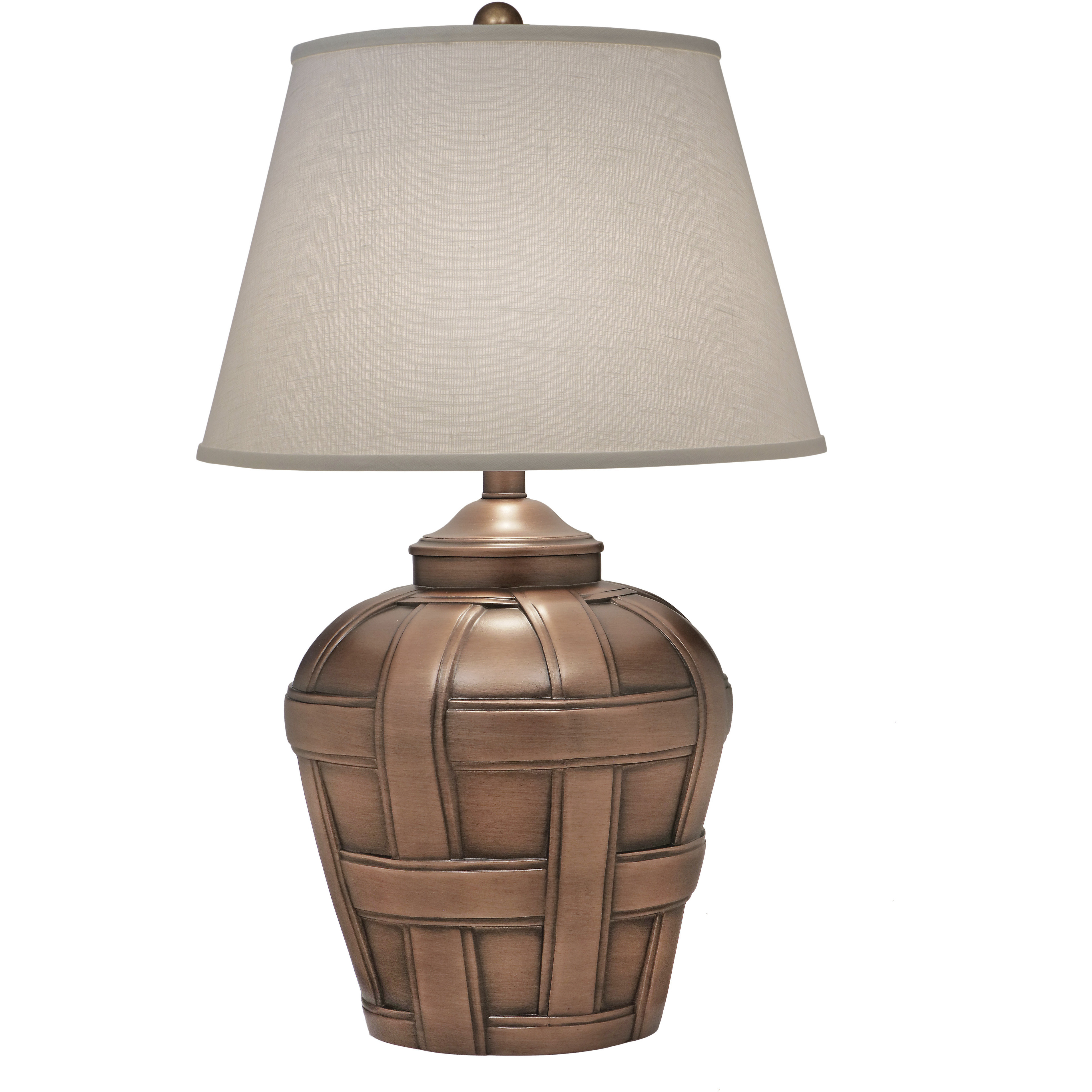 Ellie 25 inch Antique Old Bronze Table Lamp Portable Light