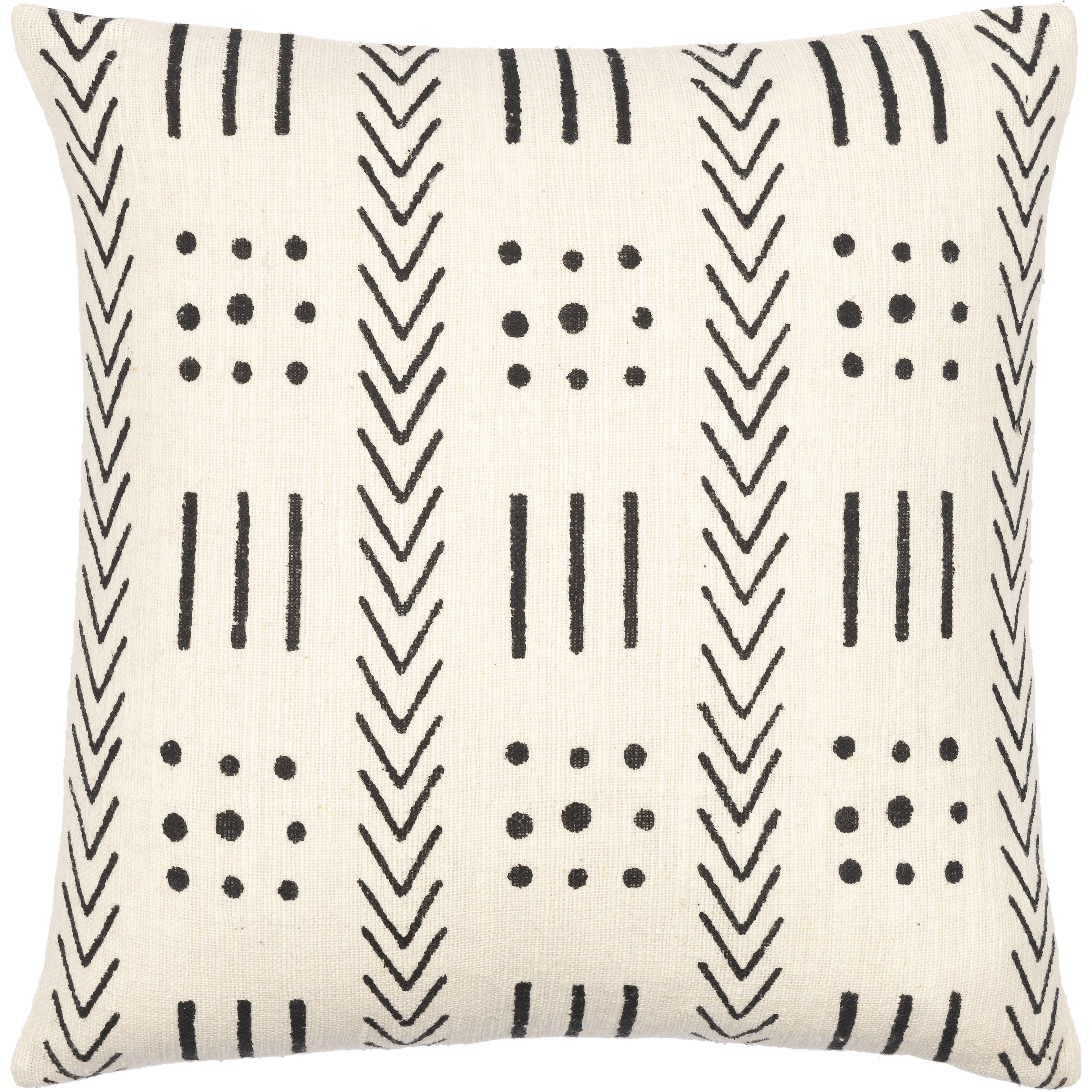 Malian 20 inch Cream Pillow Kit in 20 x 20, Square
