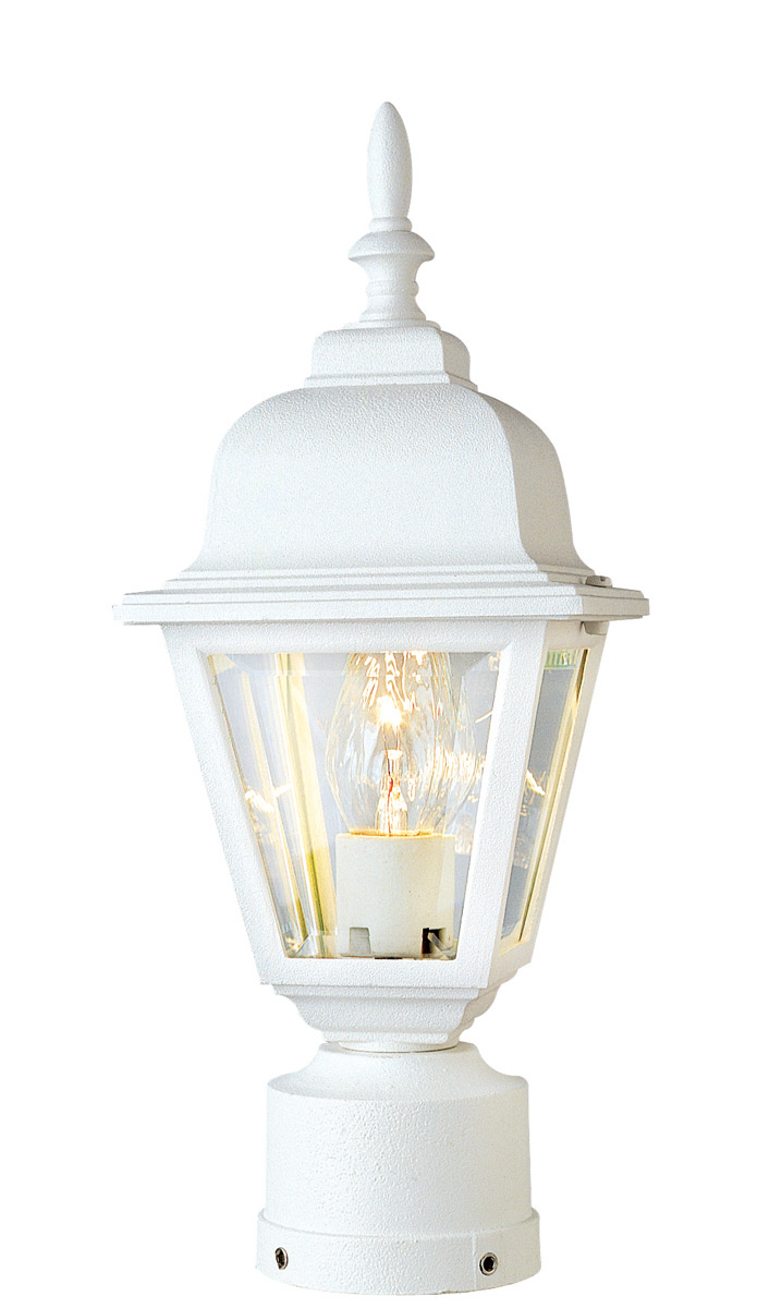 Arnherst 1 Light 15 inch Rust Outdoor Postmount Lantern