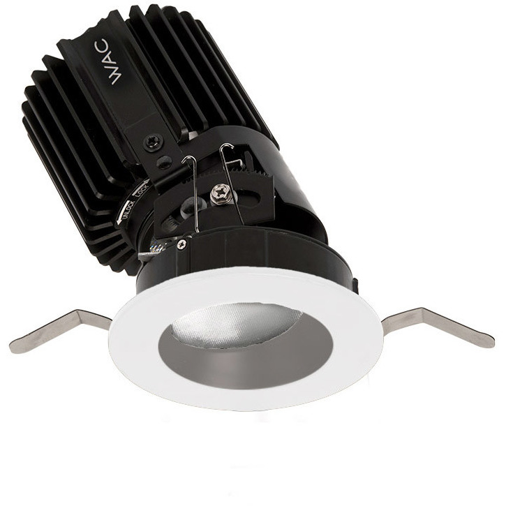 Volta LED Haze/White Recessed Lighting in Narrow, 85, 3500K, Round