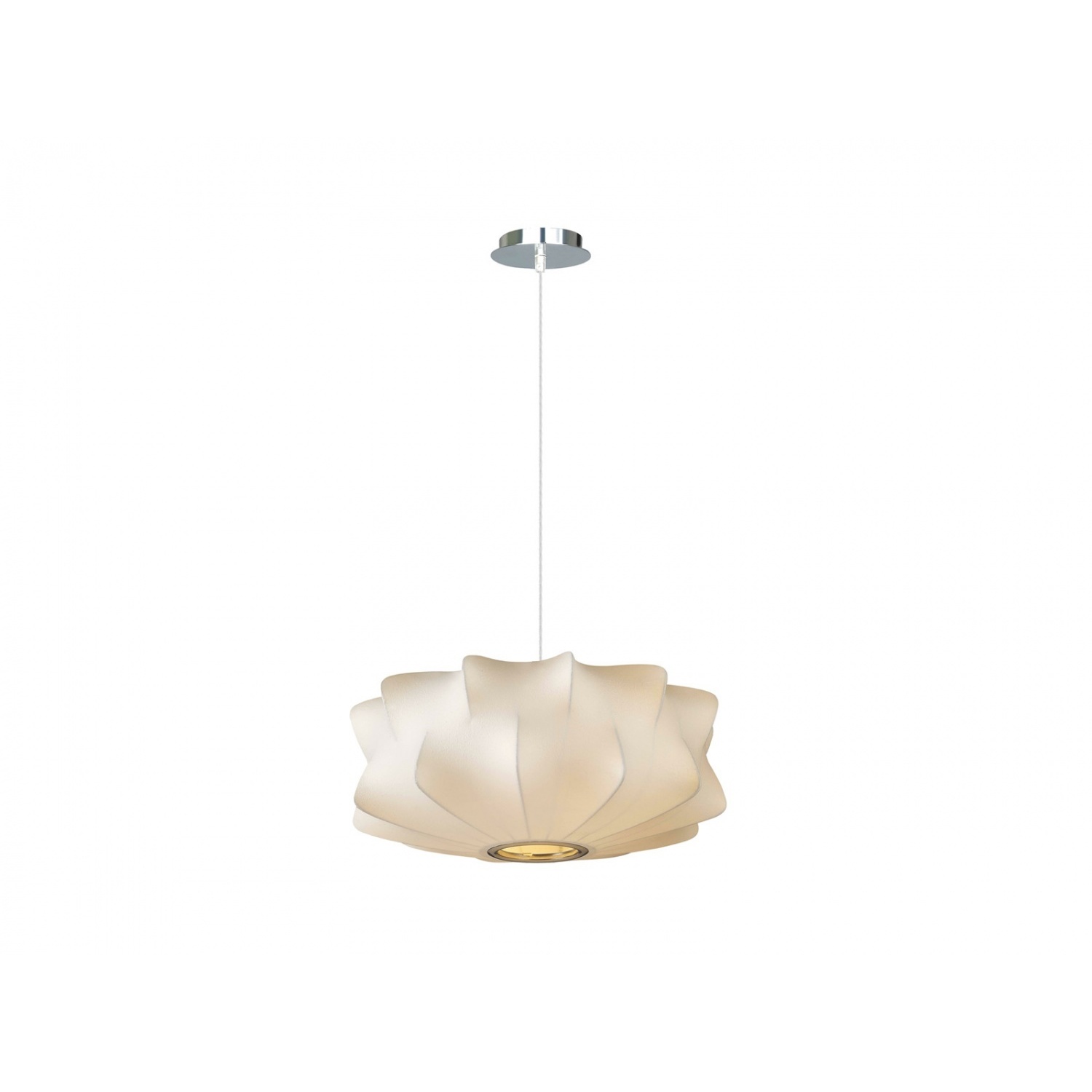 Melrose Pl. 2 Light 18 inch White Pendant Ceiling Light