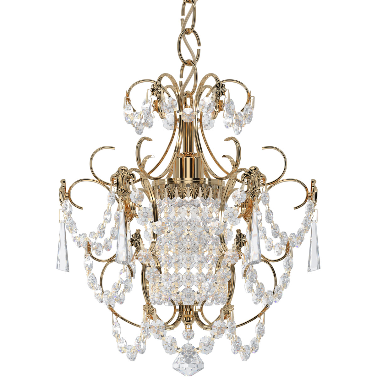Century 1 Light 12.5 inch Aurelia Chandelier Ceiling Light