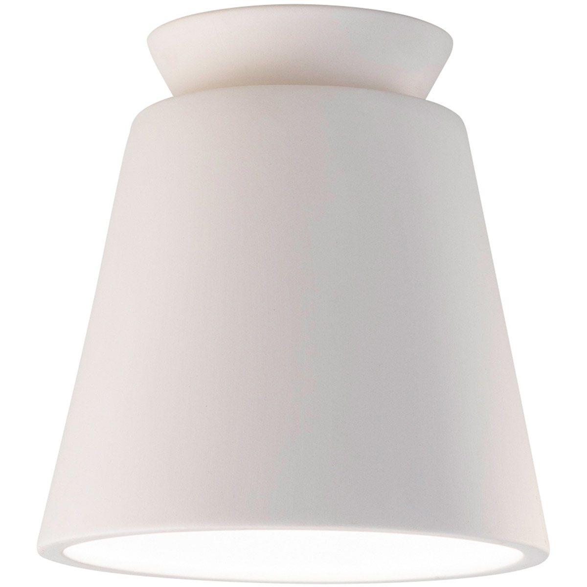 Radiance Collection LED 7.5 inch Antique Copper Outdoor Flush-Mount