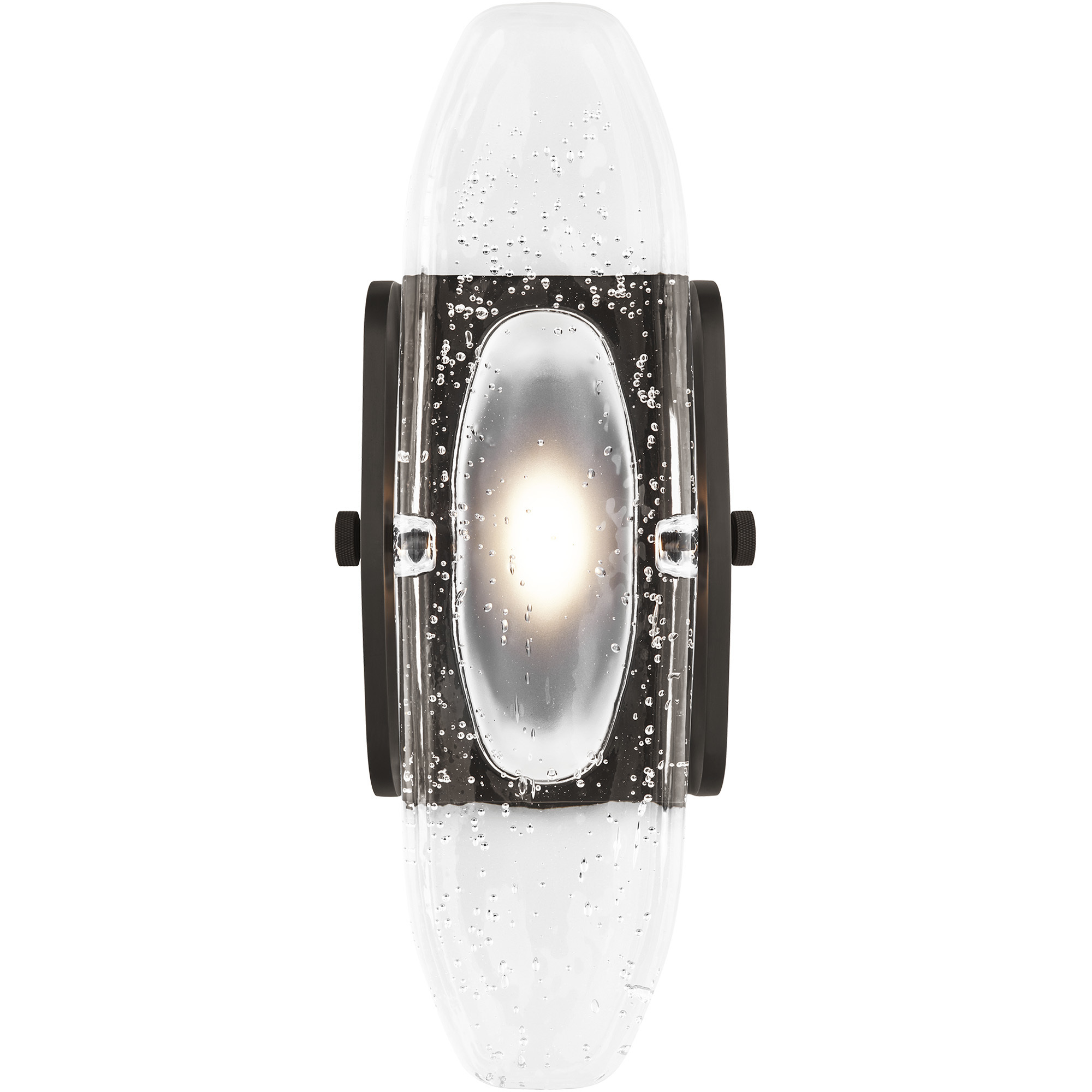 Avroko Wythe LED Plated Dark Bronze Wall Sconce Wall Light, Integrated LED