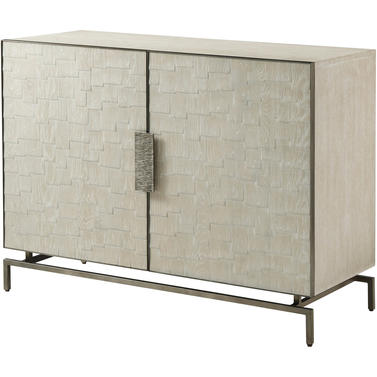 Shingle Grey Limestone Door Chest