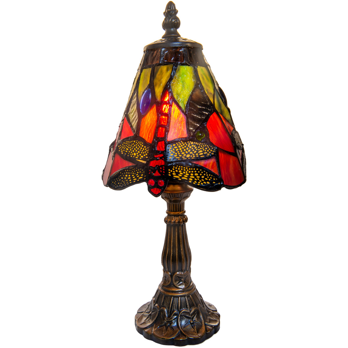 Evelyn 12 inch 60.00 watt Antique Brass Accent Lamp Portable Light