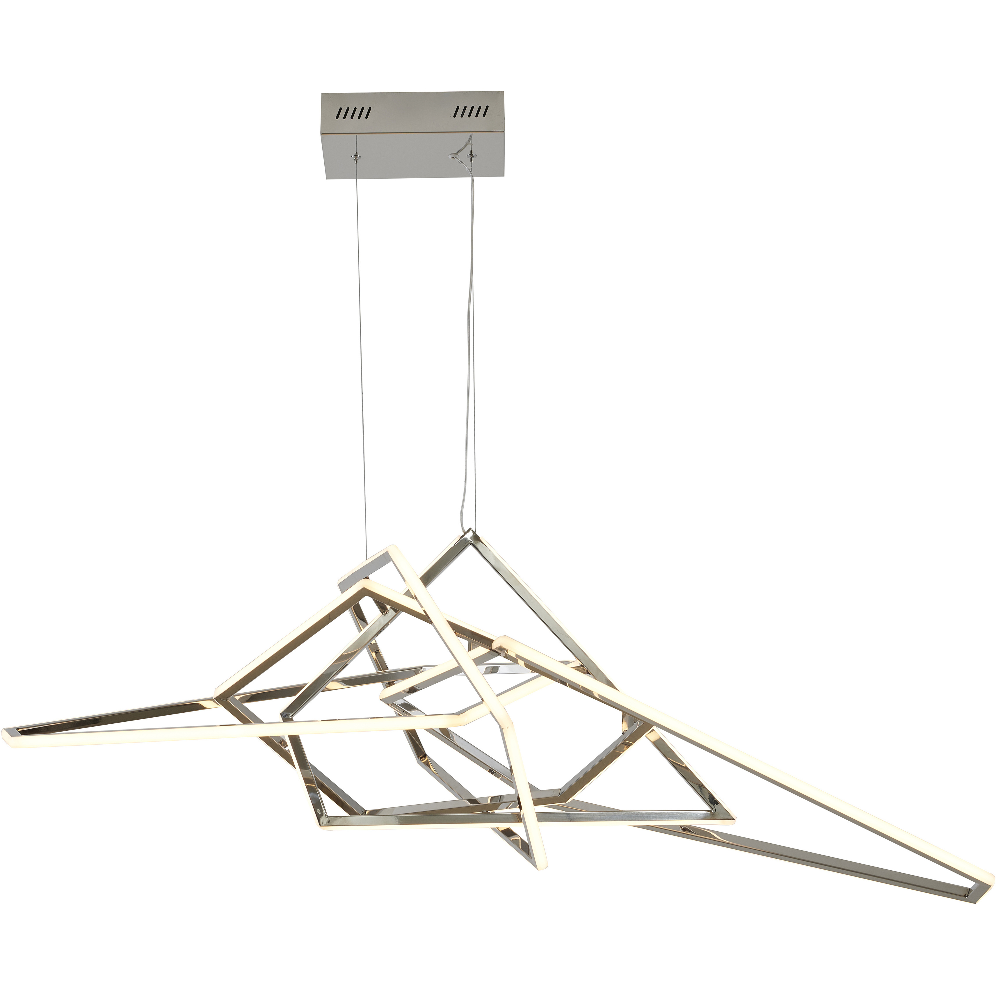 Canada LED 25.6 inch Chrome Chandelier Ceiling Light