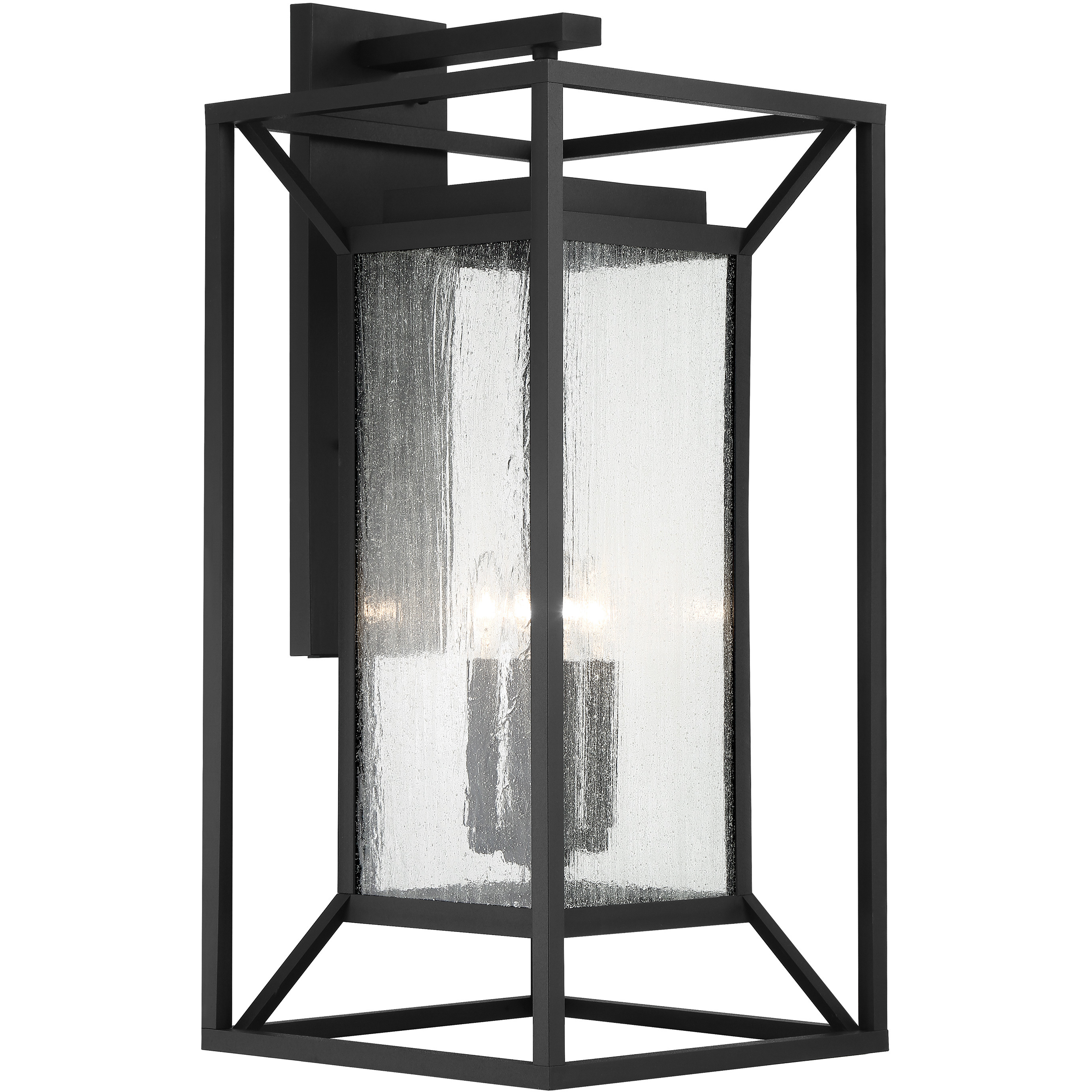 Harbor View 4 Light 30 inch Sand Coal Outdoor Wall Mount, Great Outdoors