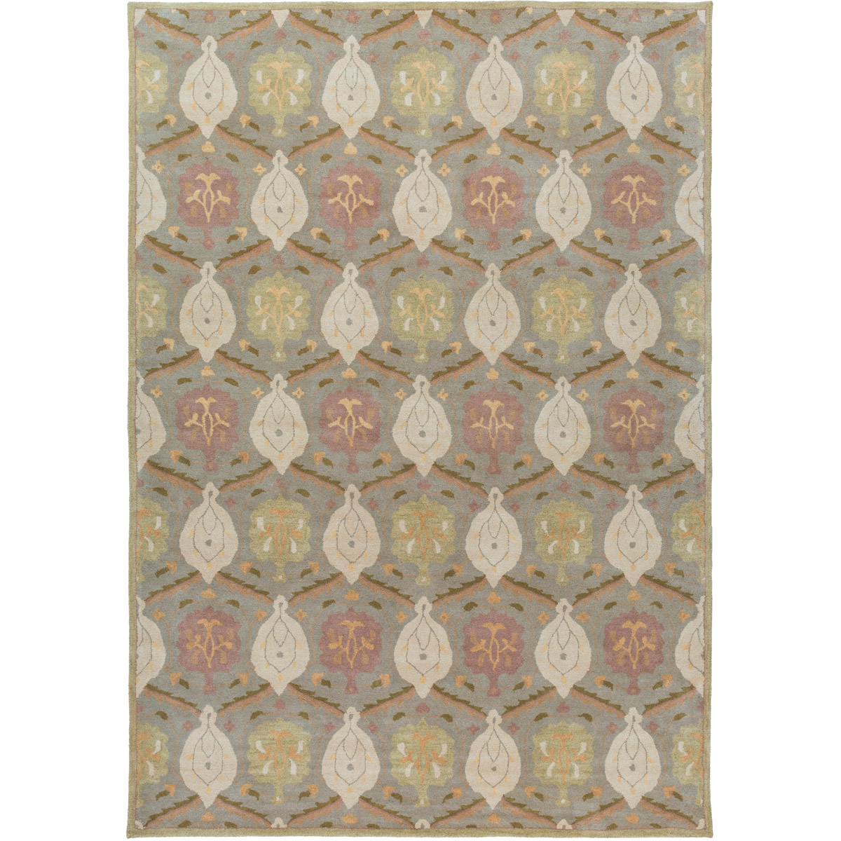 Caesar 180 X 144 inch Khaki, Cream, Taupe, Camel, Olive, Butter, Tan Rug
