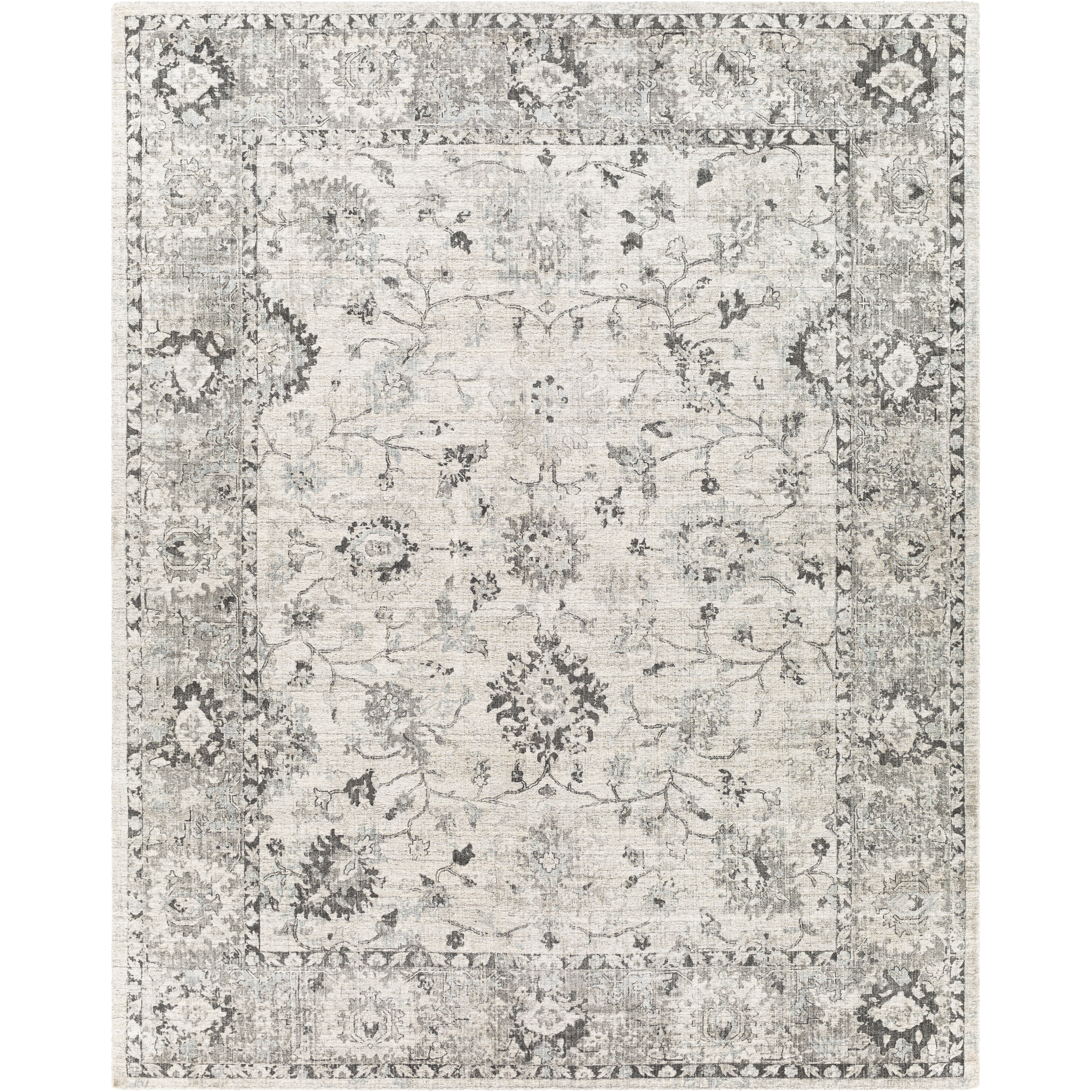 Wilson 120 X 96 inch Charcoal Rug in 8 x 10, Rectangle