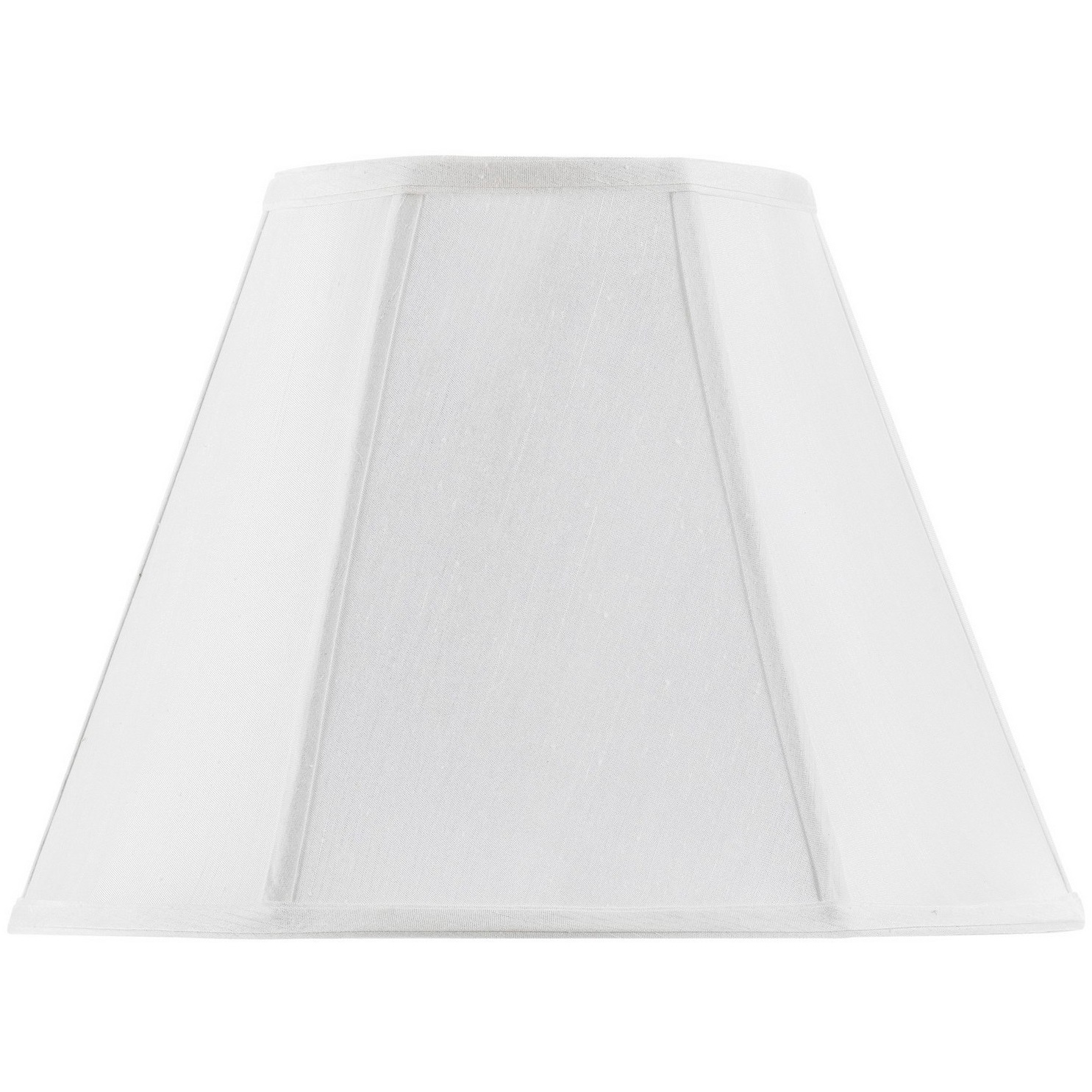 Empire White 20 inch Shade Spider, Vertical Piped Basic