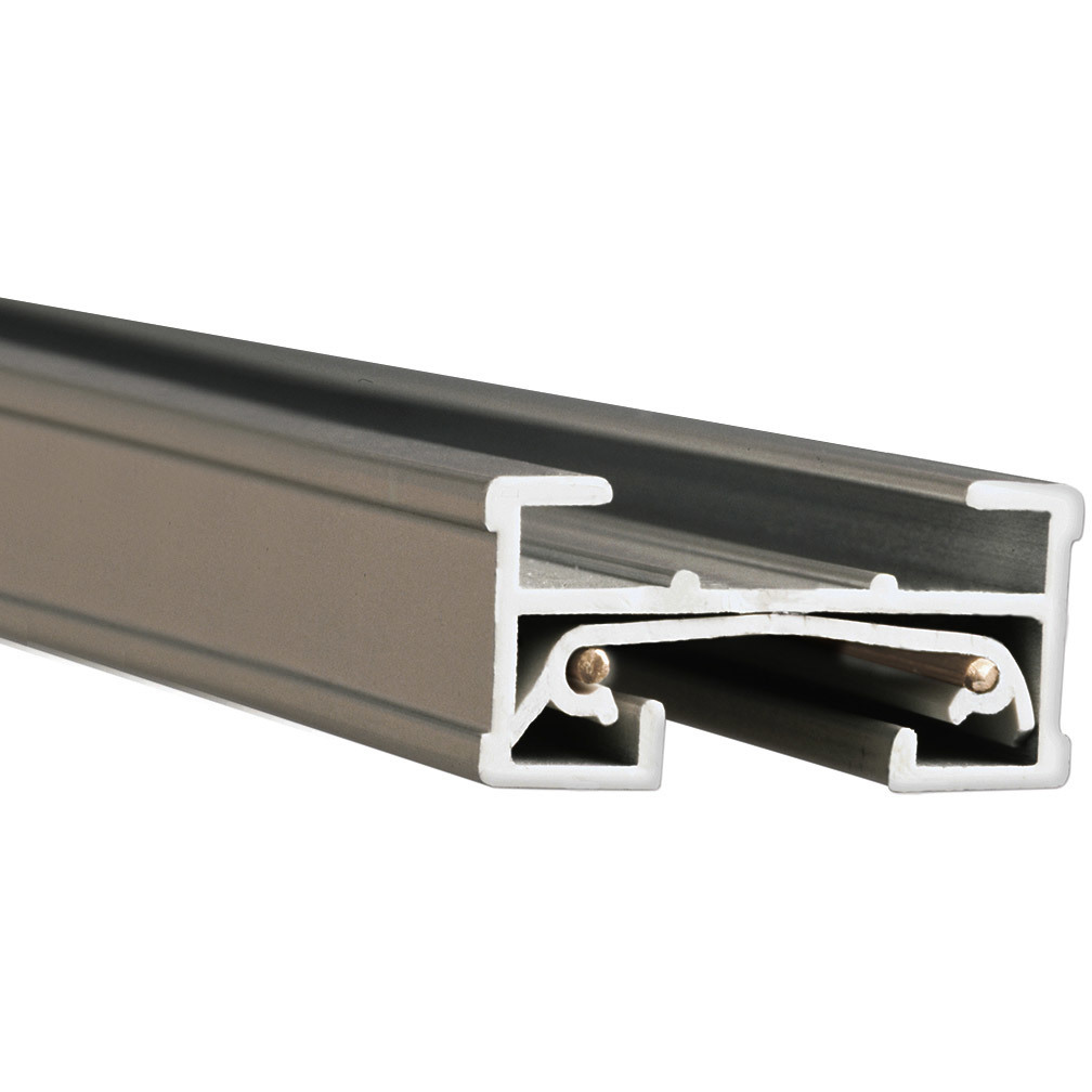 J Track 120 Brushed Nickel Track Component Ceiling Light