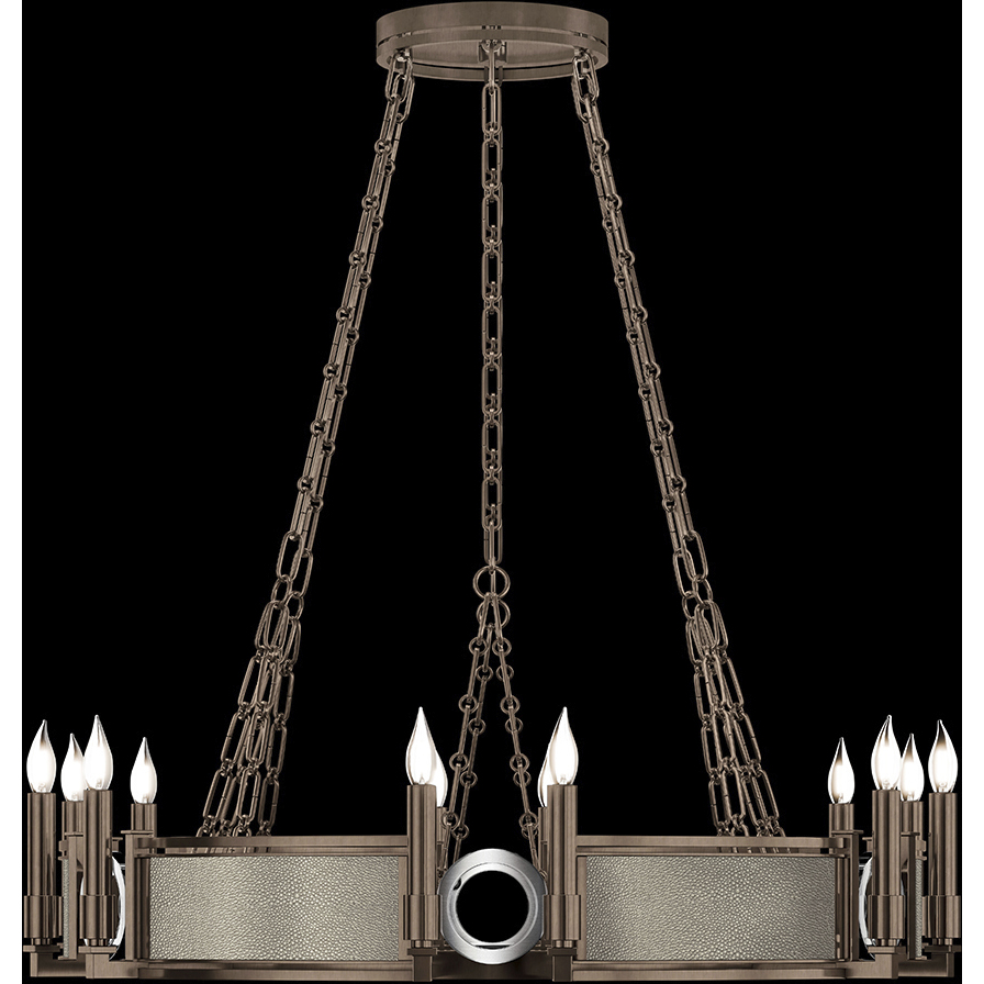 Mirage 12 Light 35.75 inch Bronze Chandelier Ceiling Light