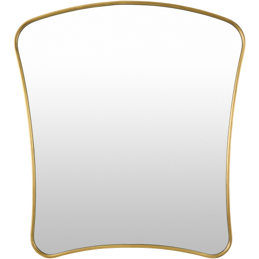 Estrella 40 X 36 inch Hand Finished Mantel Wall Mirror