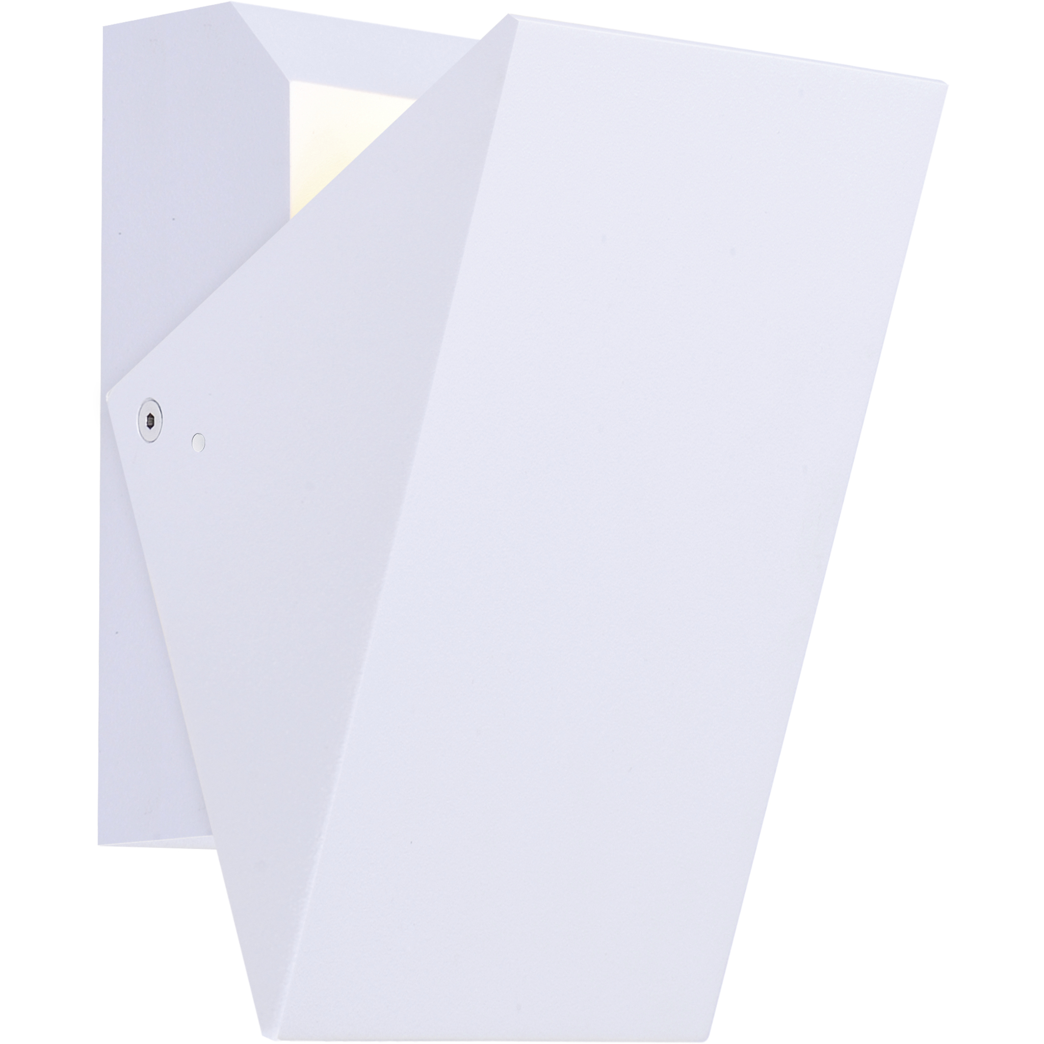 Alumilux Tilt LED 5.25 inch White Outdoor Wall Mount