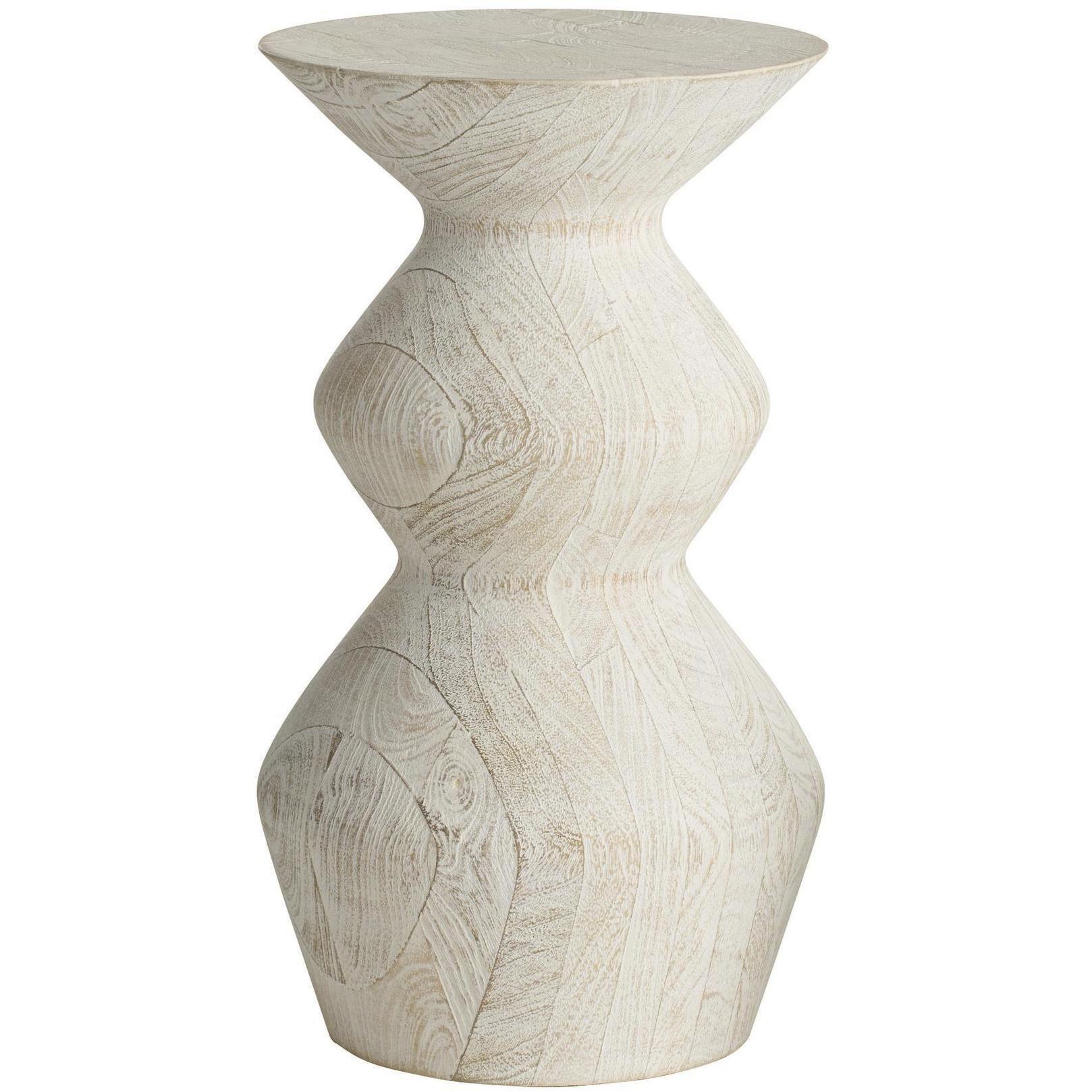 Joyce 11.5 inch Whitewash Accent Table