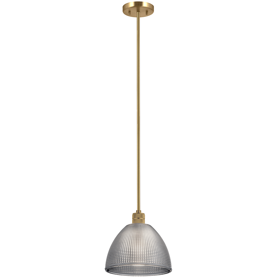 Hampstead 1 Light 10 inch Painted Natural Brass Pendant Ceiling Light