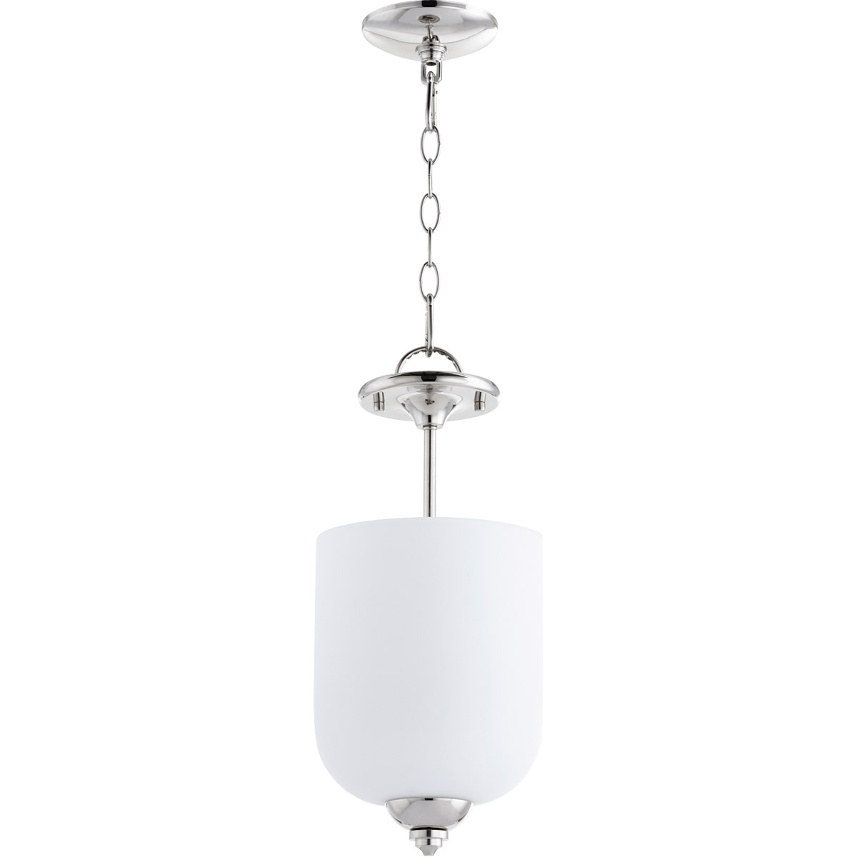 Richmond 3 Light 8 inch Polished Nickel Dual Mount Ceiling Light