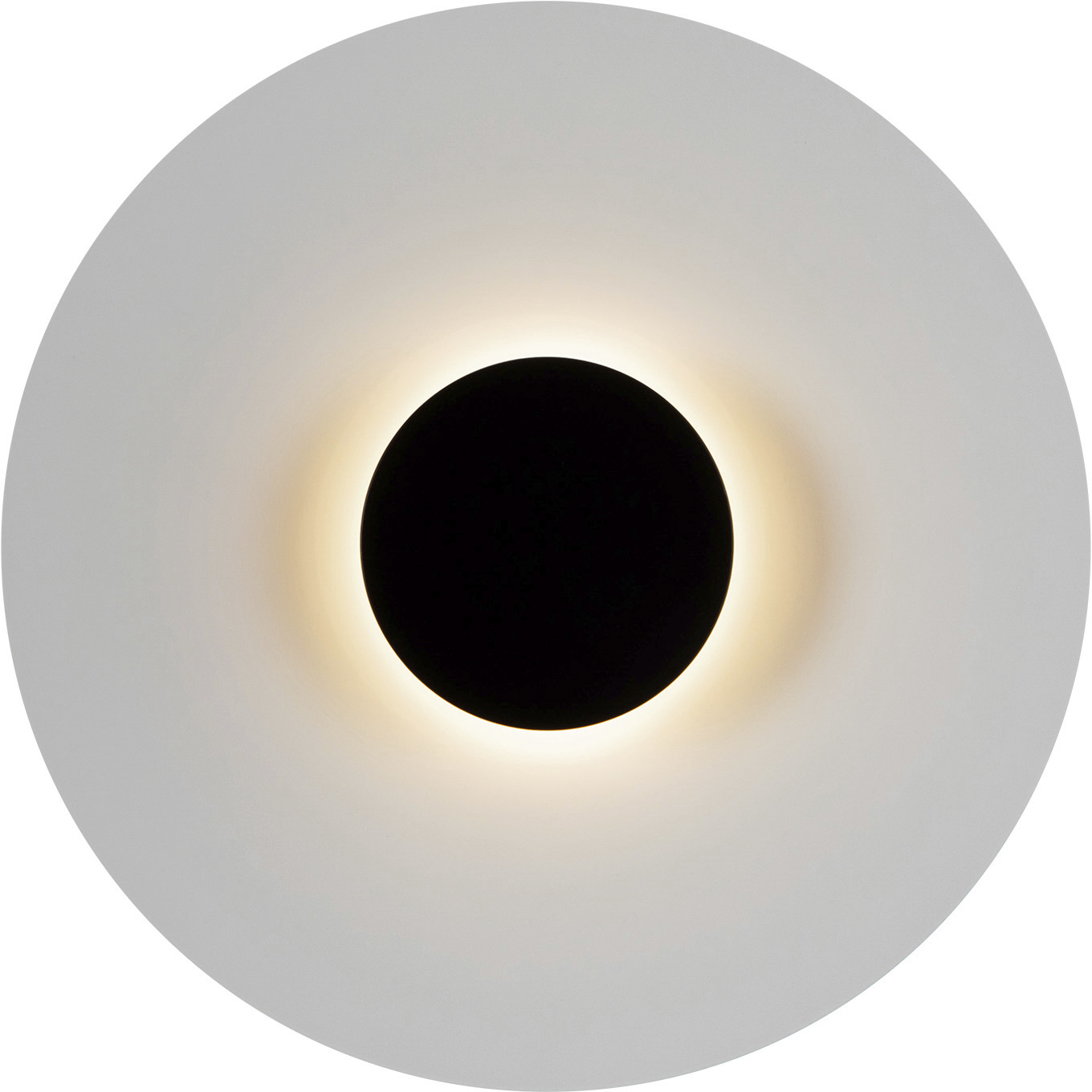 Cruz LED 15 inch Metal - Black and White ADA Wall Sconce Wall Light in Spun Aluminum Shade