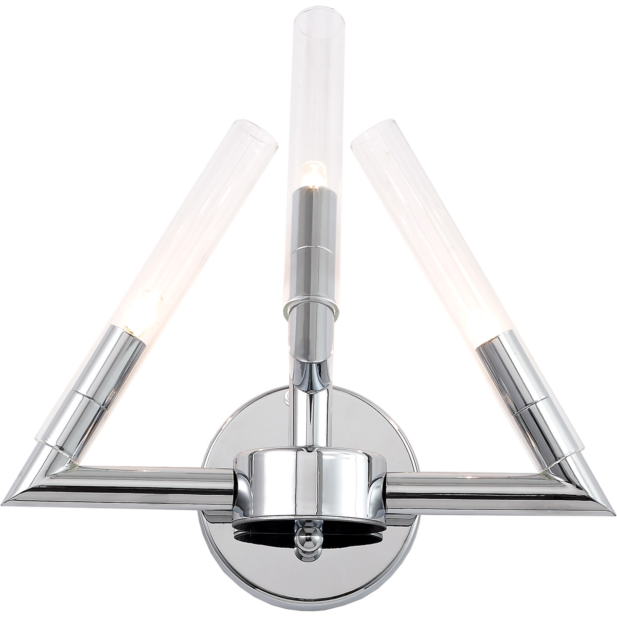 Matrix 3 Light 9.58 inch Chrome Wall Sconce Wall Light