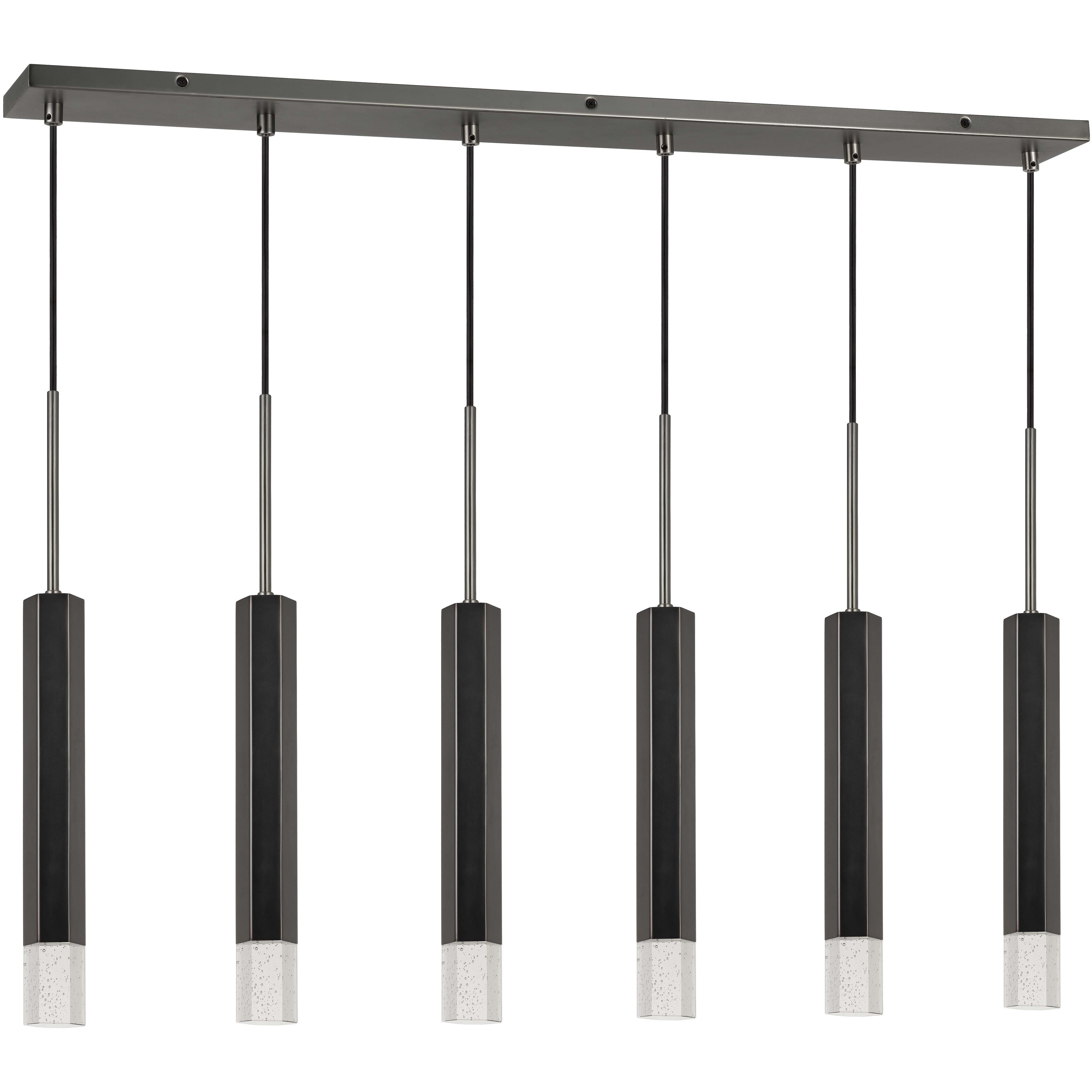 Troy LED 40 inch Gun Metal Pendant Ceiling Light