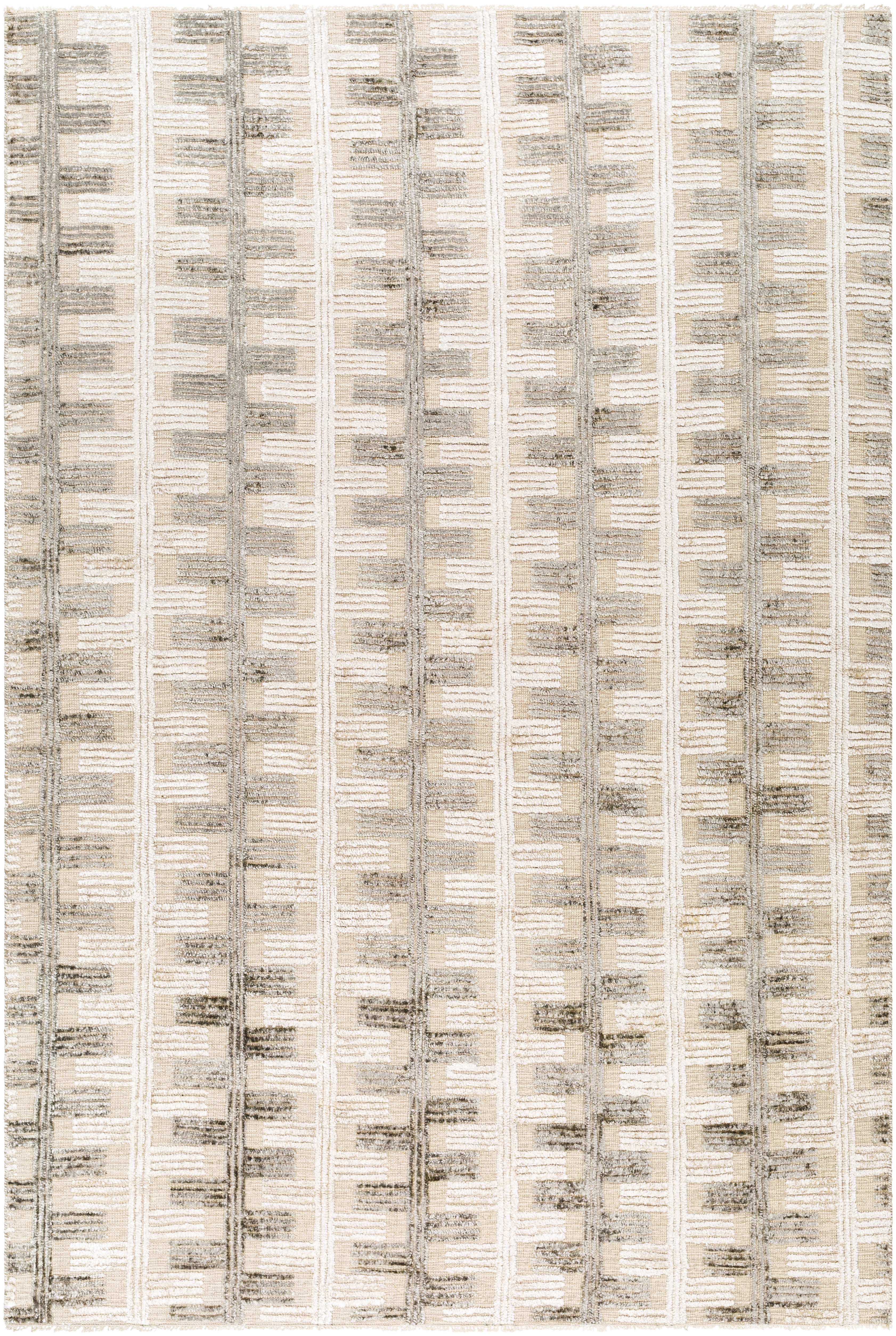 Amina 120 X 96 inch Light Sage Rug, Rectangle