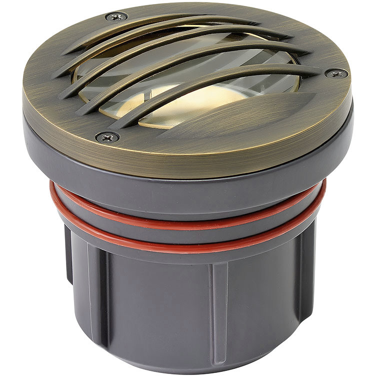 Hardy Island Grill Top 12v 12.00 watt Matte Bronze Landscape Well Light in Non-LED