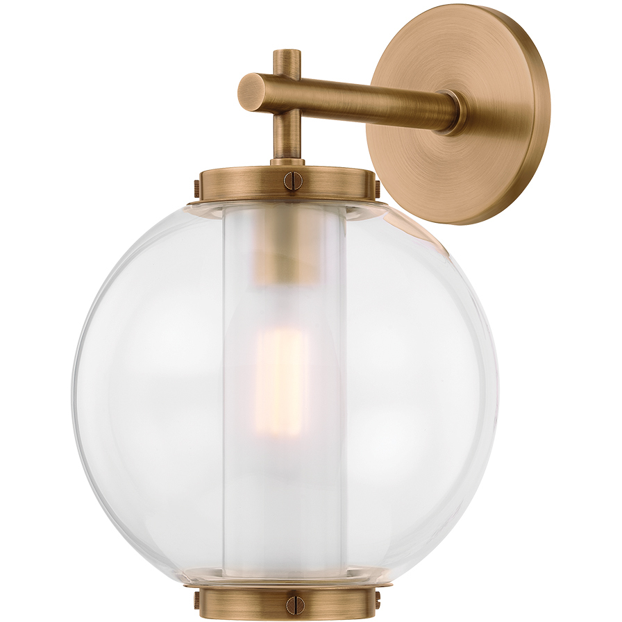 Marco 1 Light 14 inch Patina Brass Exterior Wall Sconce