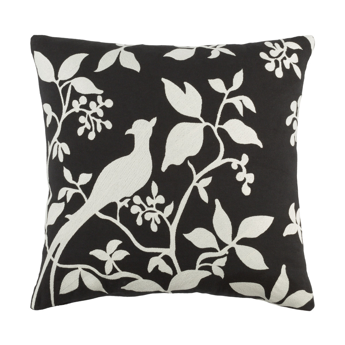 Kingdom 18 X 18 inch Black Pillow Kit, Square