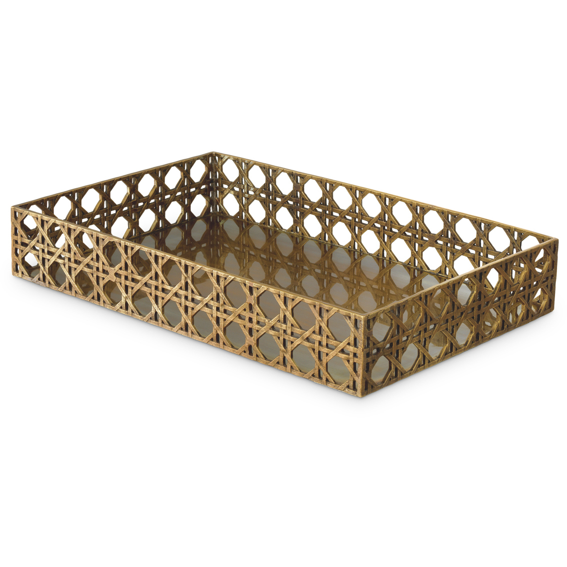 Dameron Vintage Brass Tray