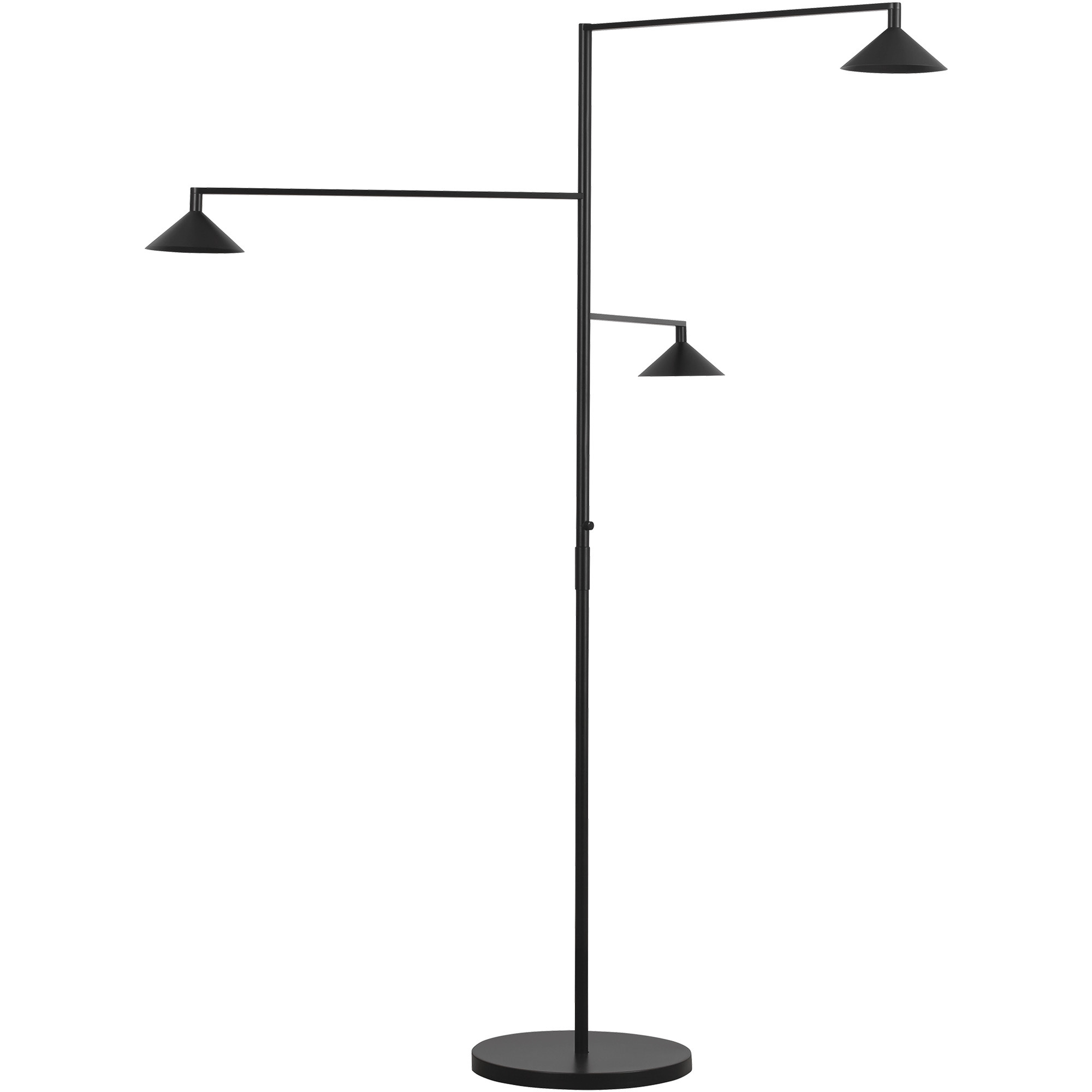 Sean Lavin Mill 103.9 inch 24 watt Black Outdoor Floor Lamp