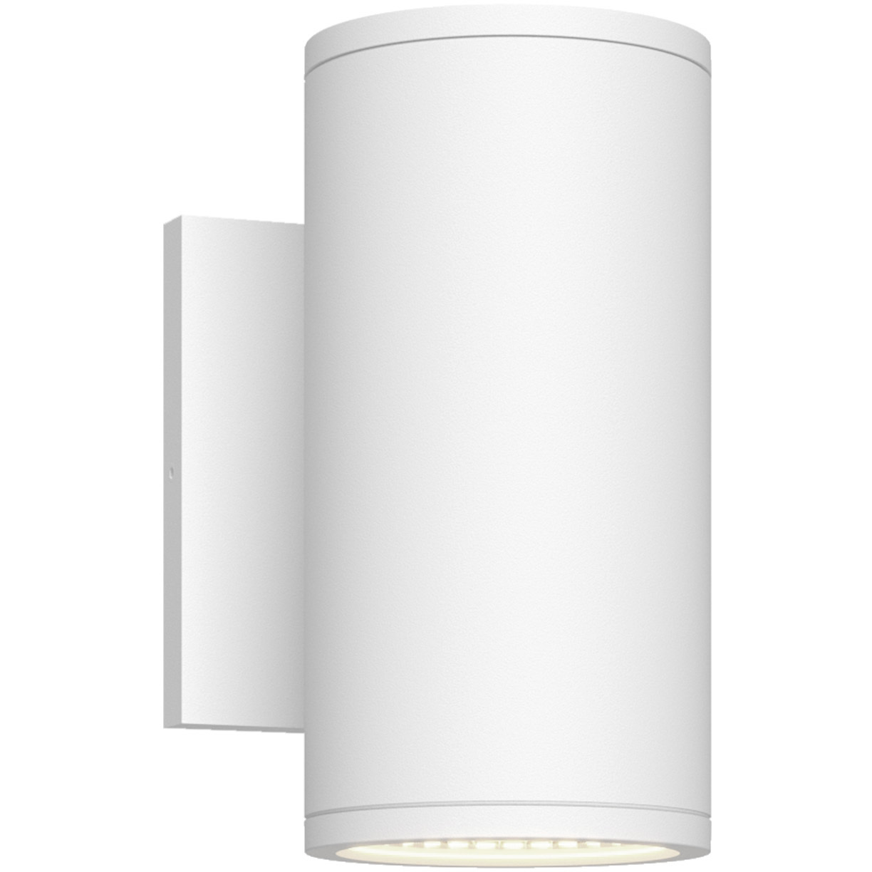 Nordic LED 7 inch White Exterior Wall Light