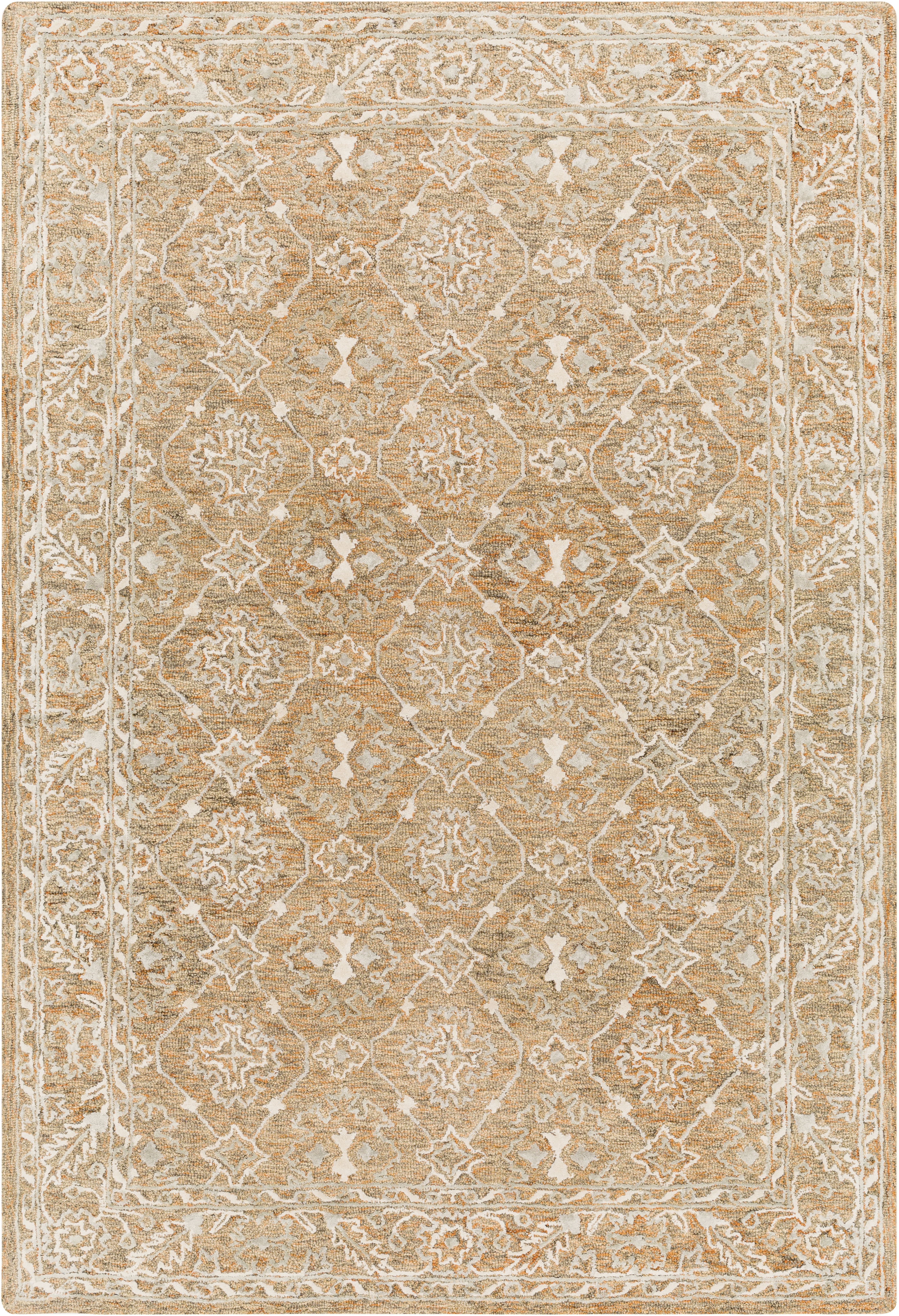 Shelby 36 X 24 inch Sage Rug in 2 x 3, Rectangle