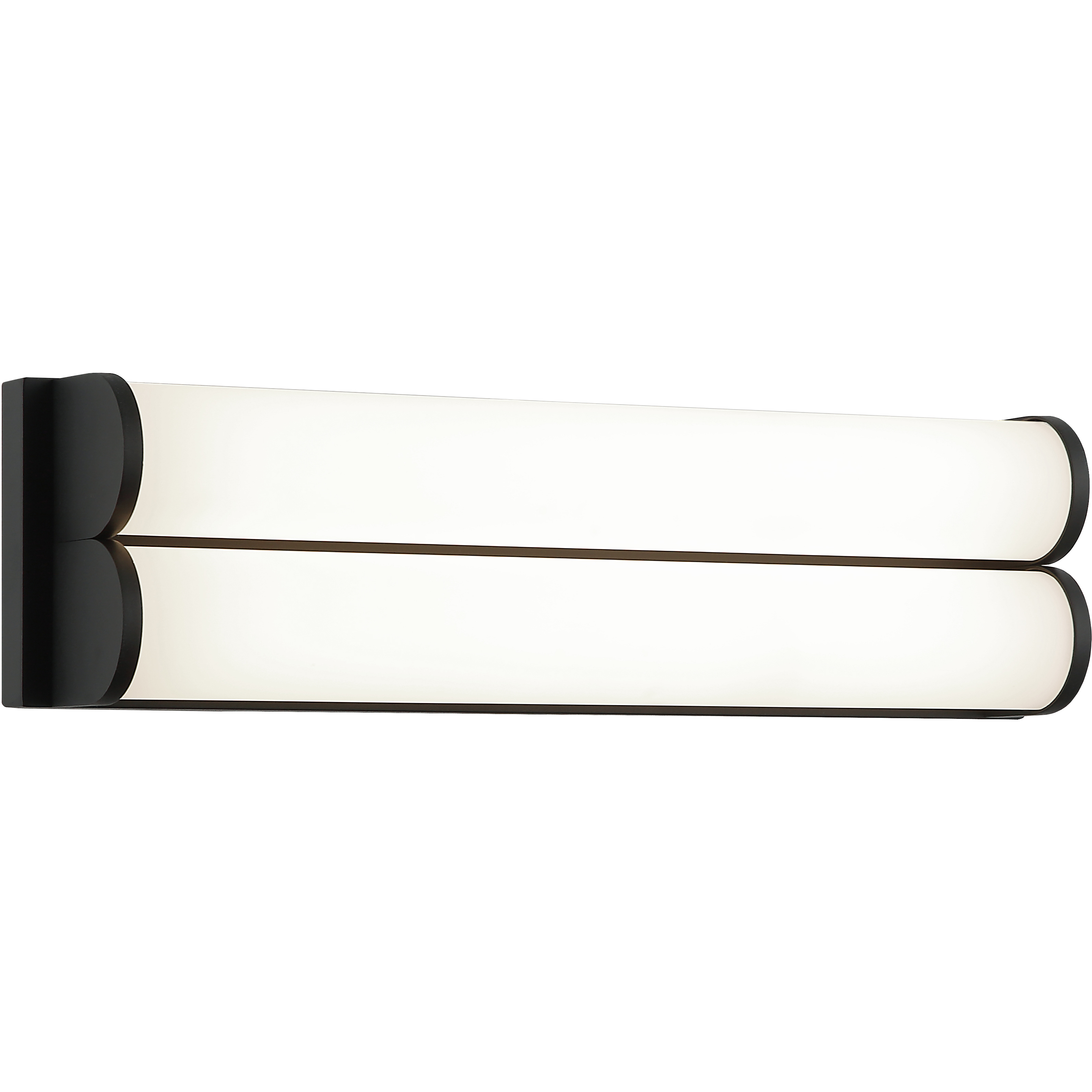 Jensen LED 18 inch Matte Black Wall Sconce Wall Light