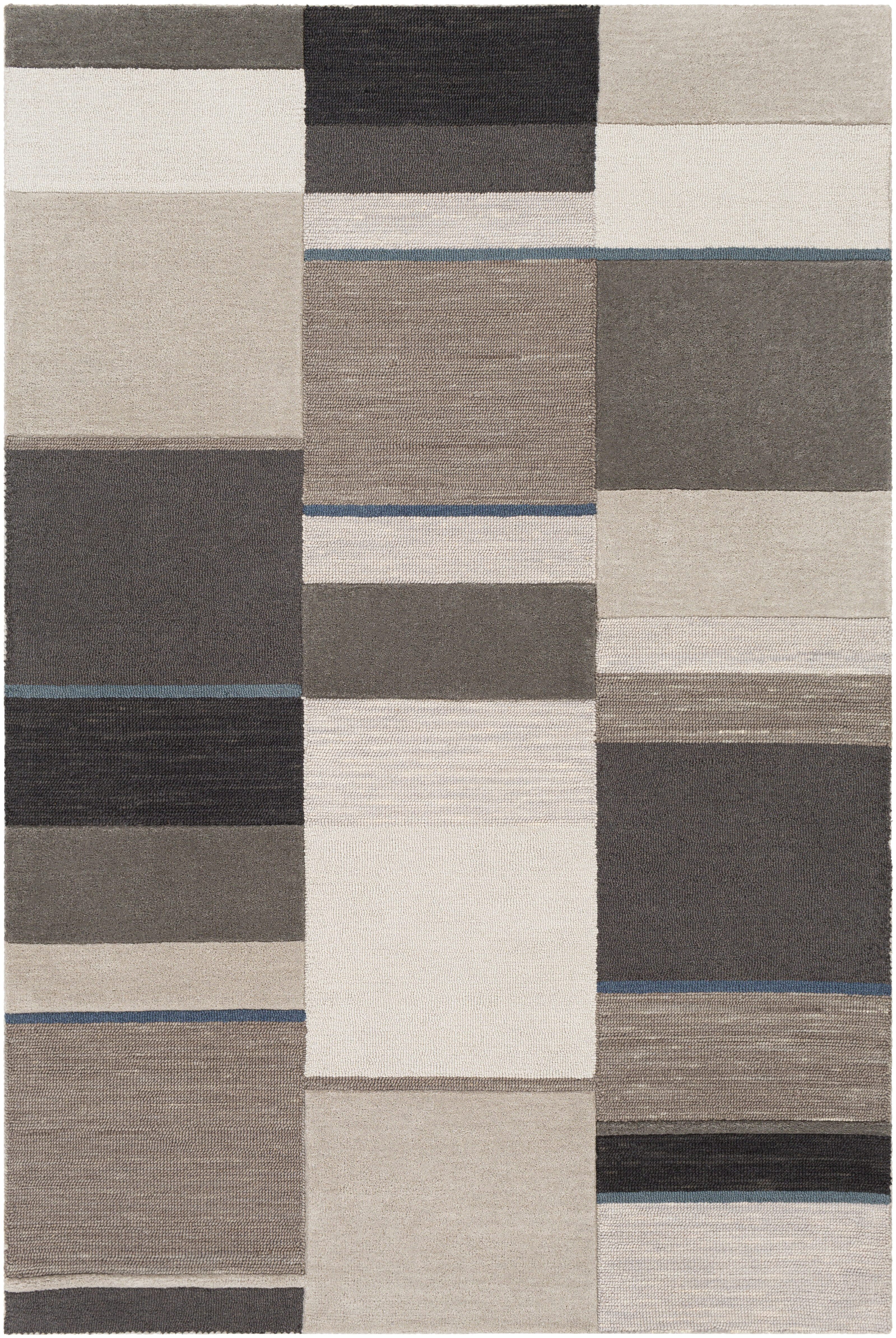 Brooklyn 144 X 106 inch Teal Rug in 9 X 12, Rectangle