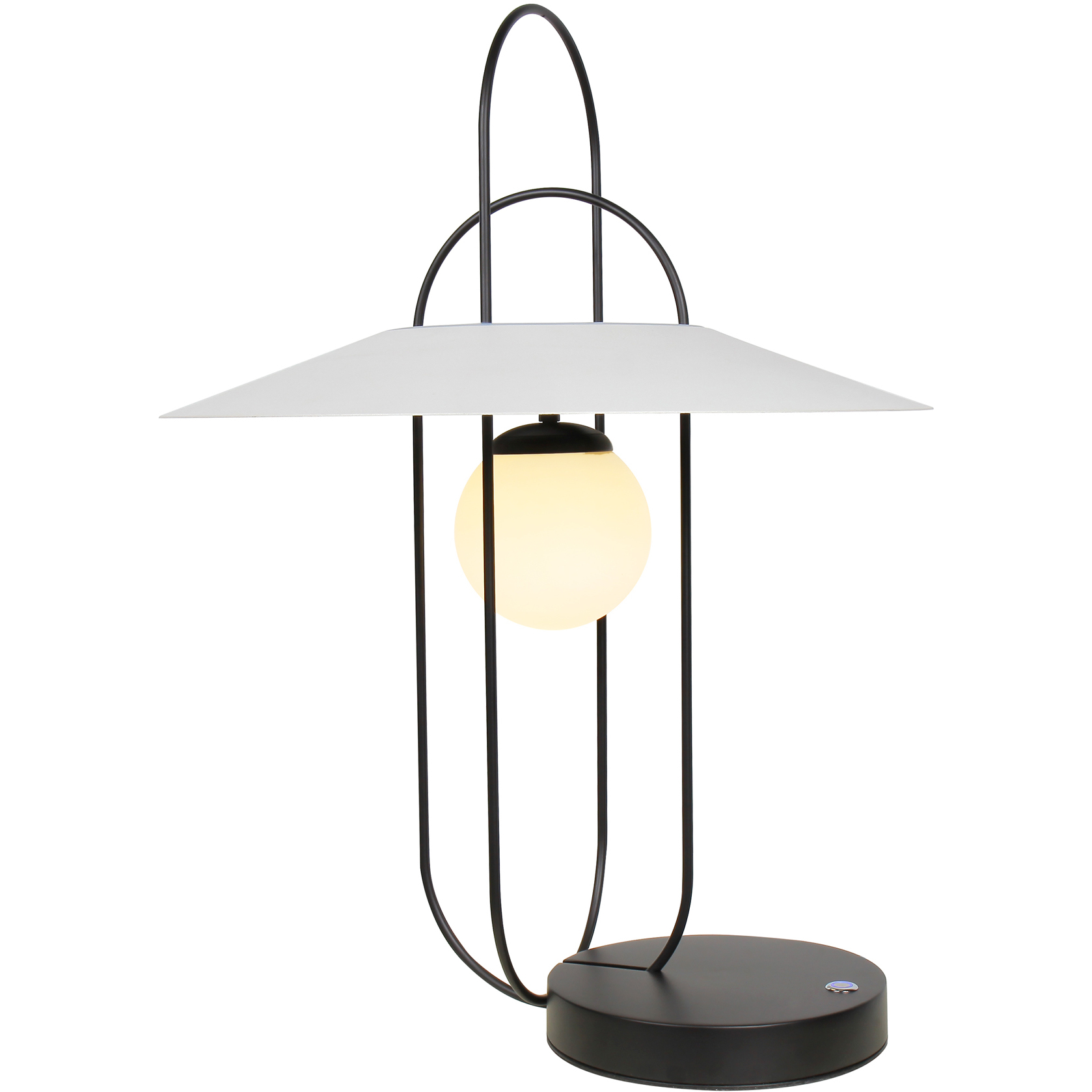 Artisan Collection/ LYRA Series 24.25 inch 4 watt Black Table Lamp Portable Light