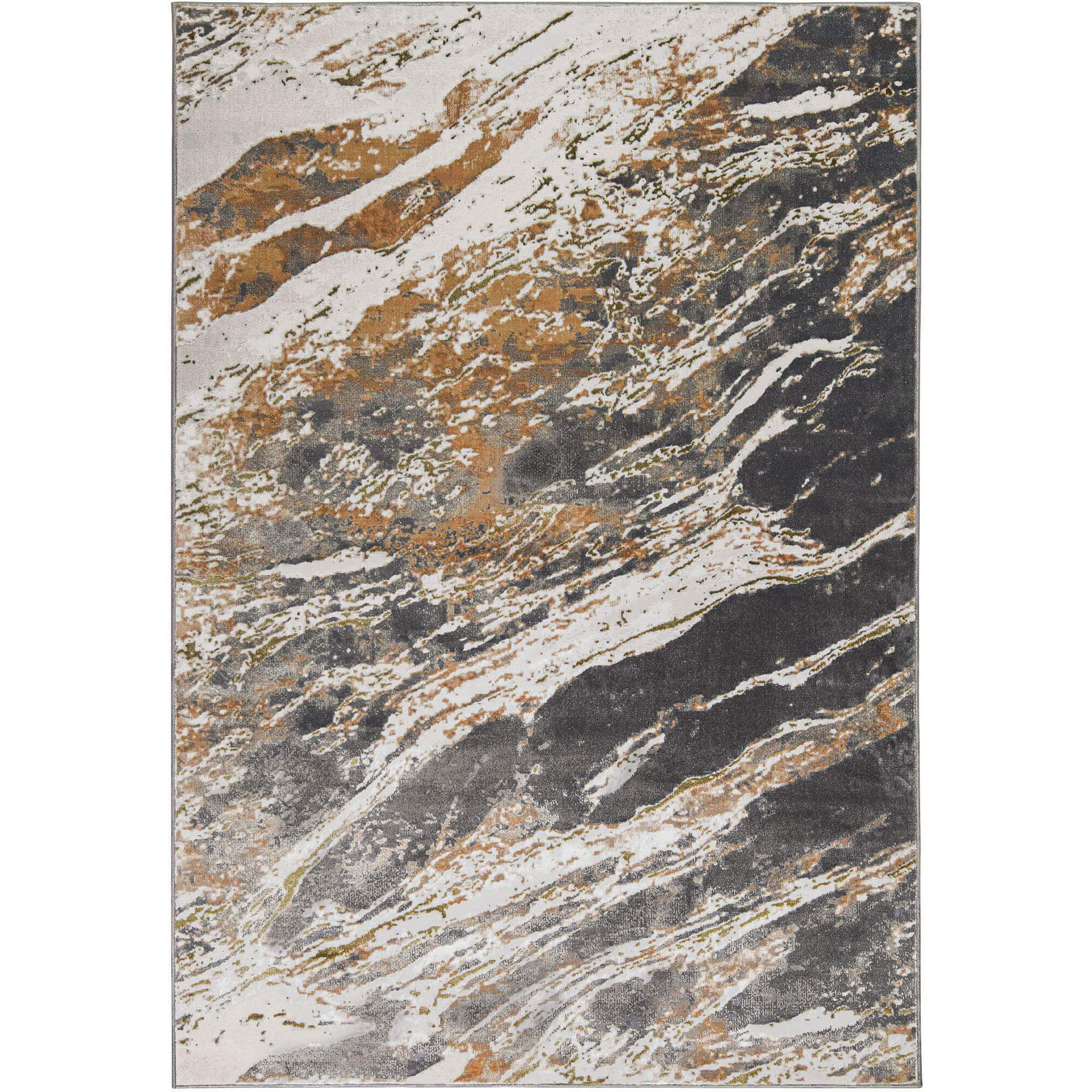 Salim 90 X 63 inch Earth Tones Rug in 5 x 7