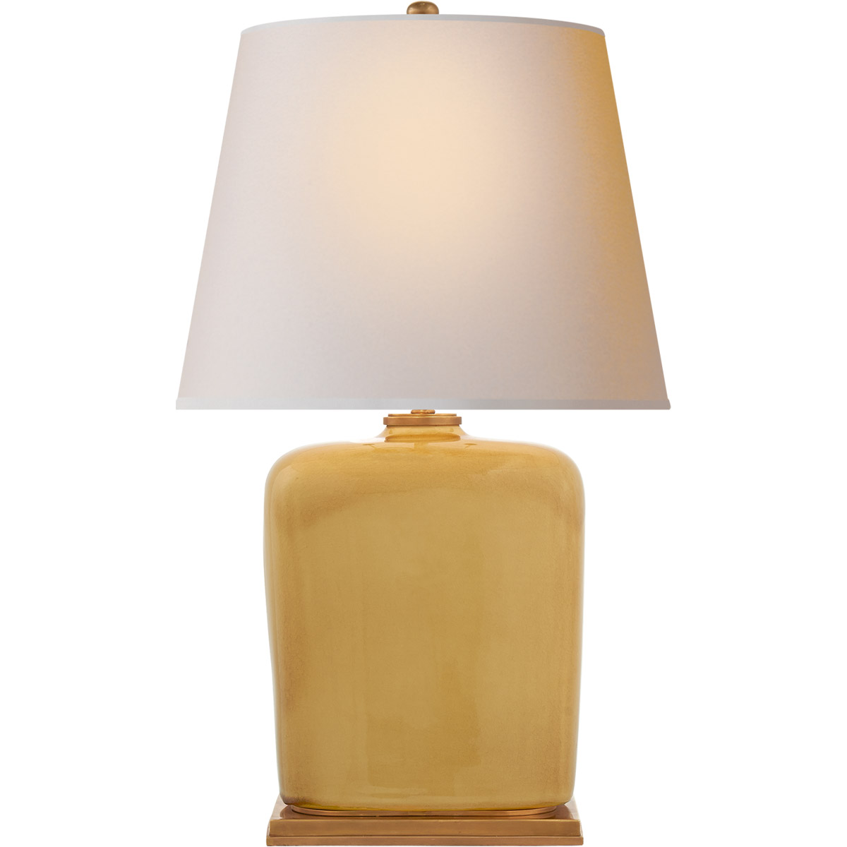 Thomas O'Brien Mimi 27.5 inch 60 watt Light Honey Table Lamp Portable Light in Natural Paper