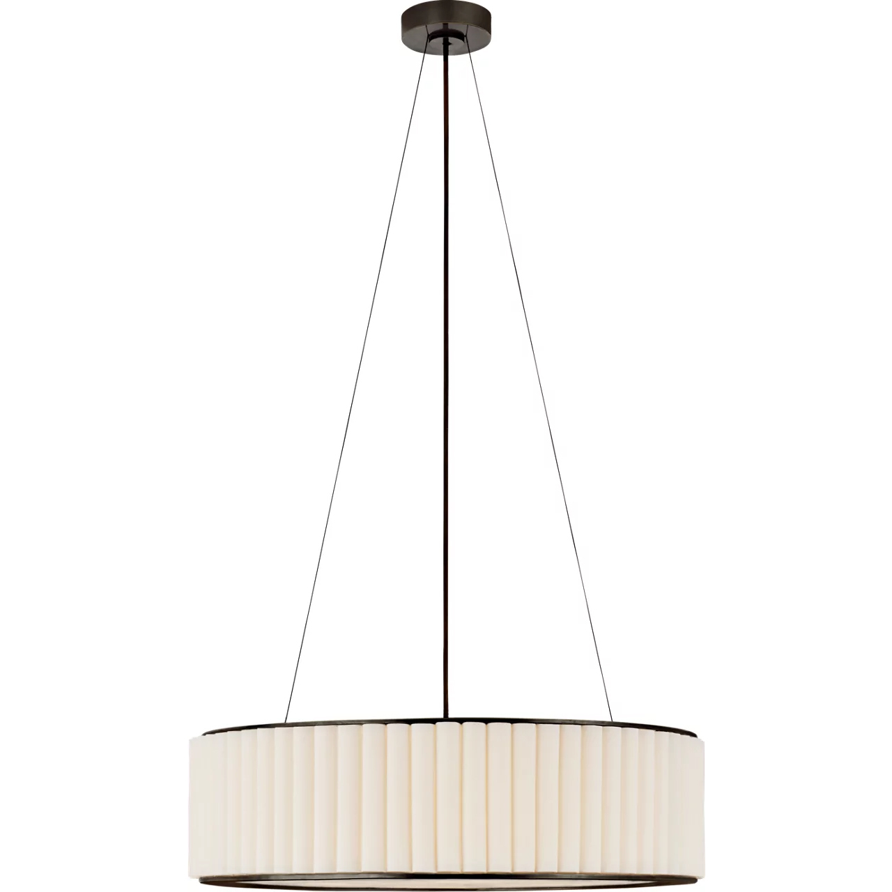 Ian K. Fowler Palati 4 Light 28 inch Bronze Hanging Shade Ceiling Light, Large