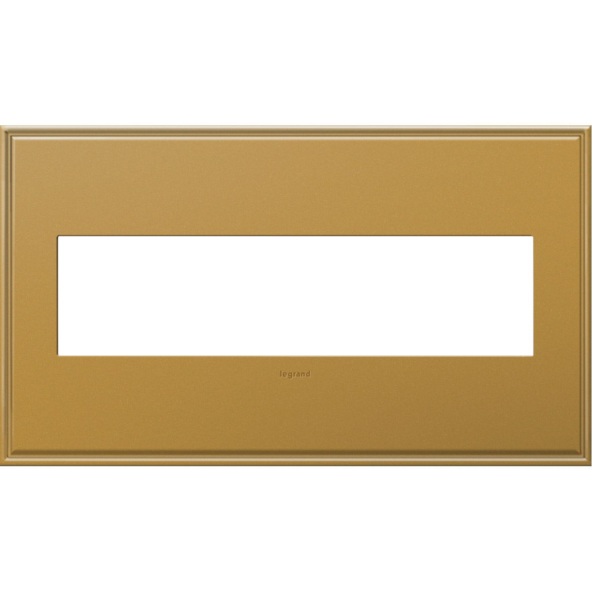 Adorne Antique Bronze Wall Plate, 4-Gang