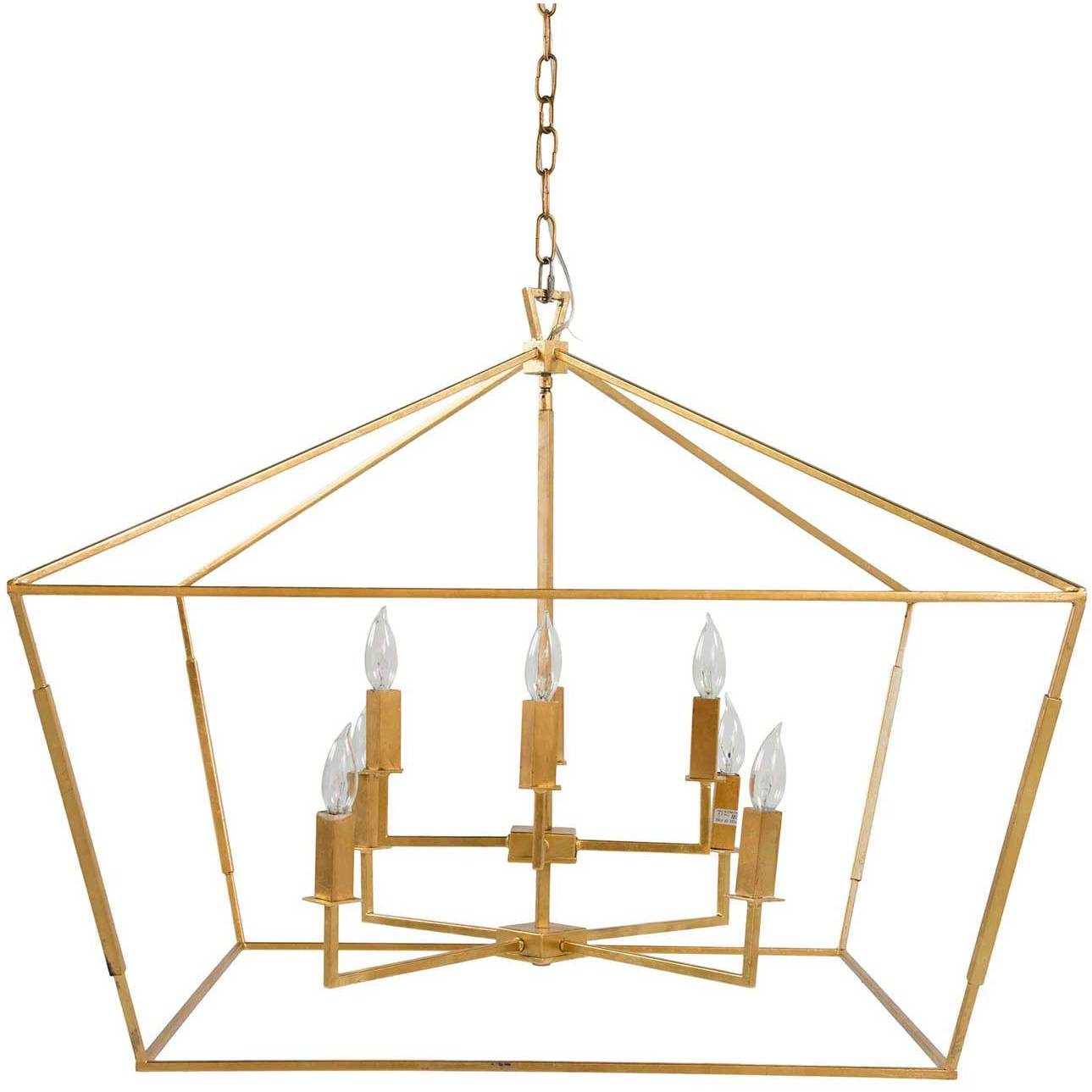 Adler 8 Light 32.5 inch Vintage Gold Chandelier Ceiling Light