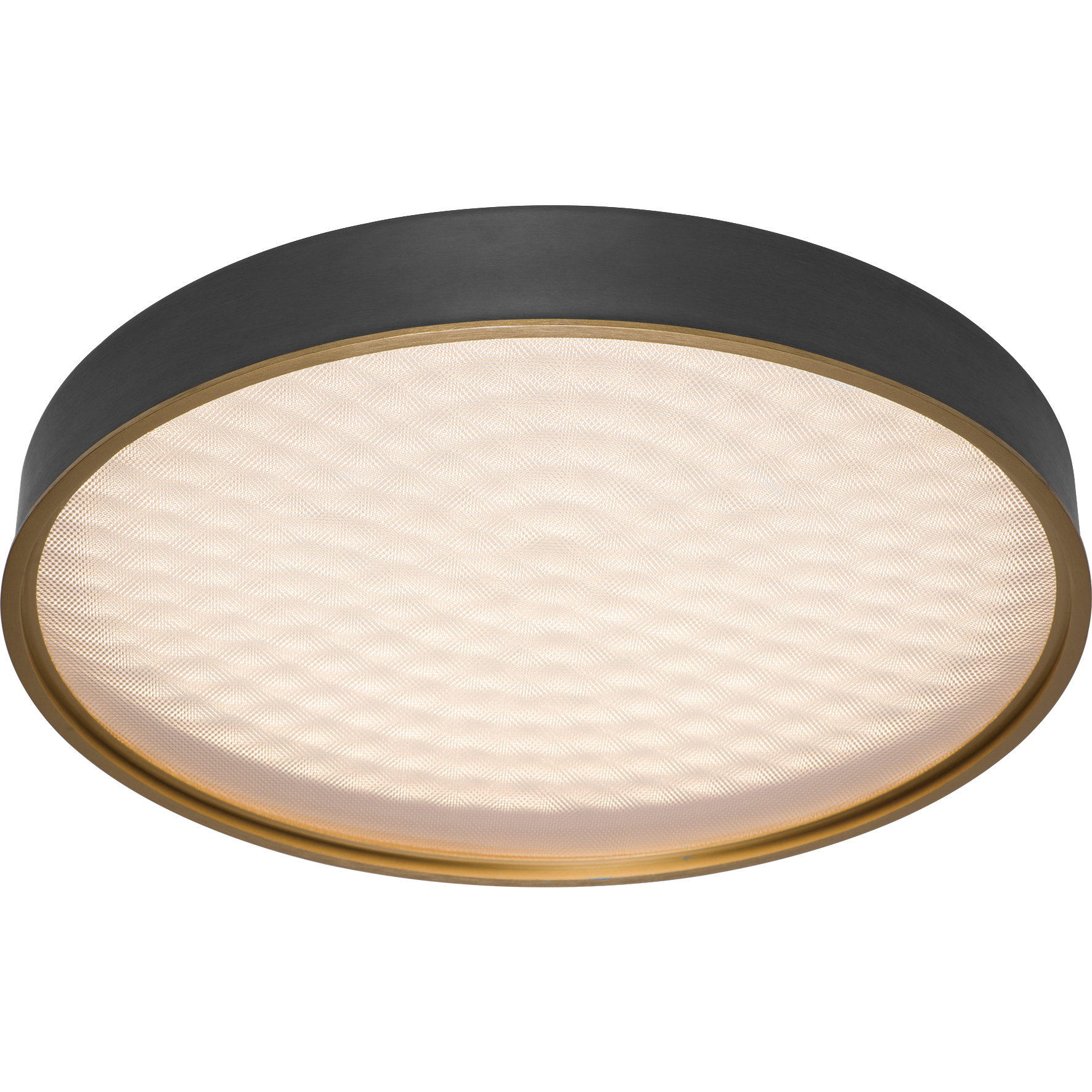 Pan 16 inch Satin Dark Gray Flush Mount Ceiling Light