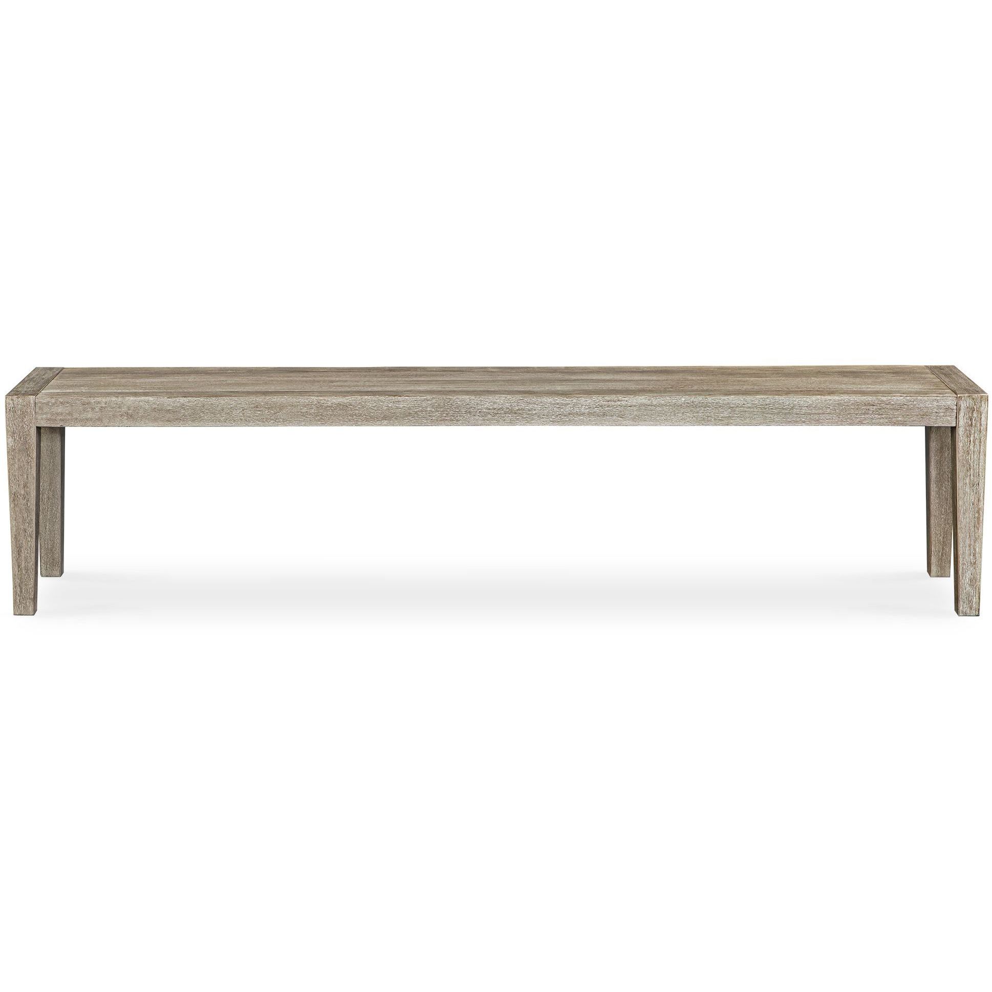 Kirkham Cerused Wheat Outdoor Bench