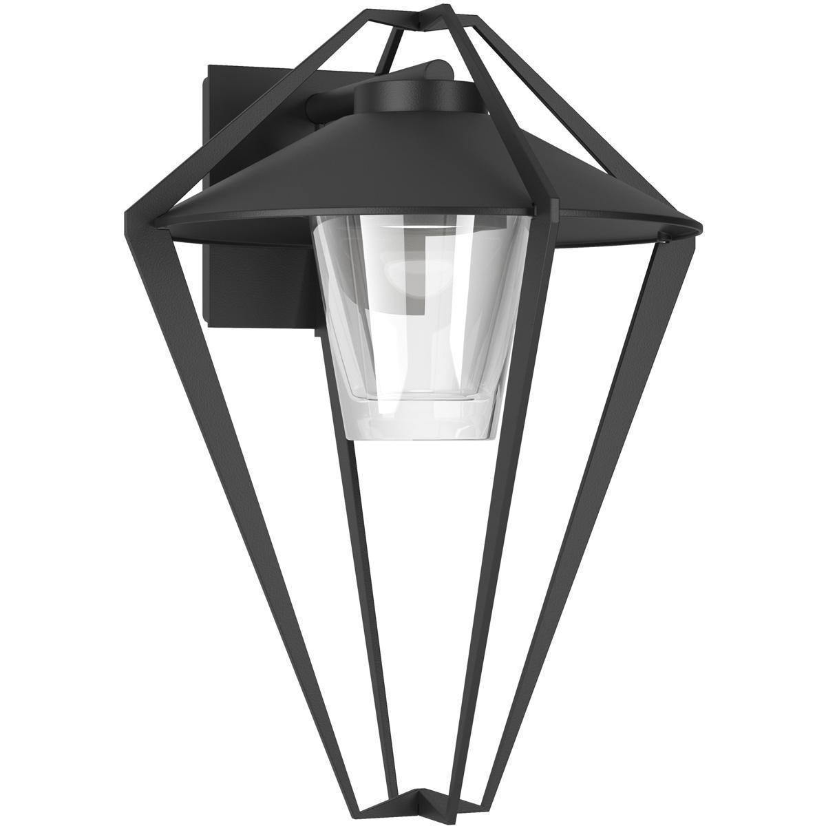 Stellar 1 Light 18.5 inch Coastal Black Outdoor Sconce, Small