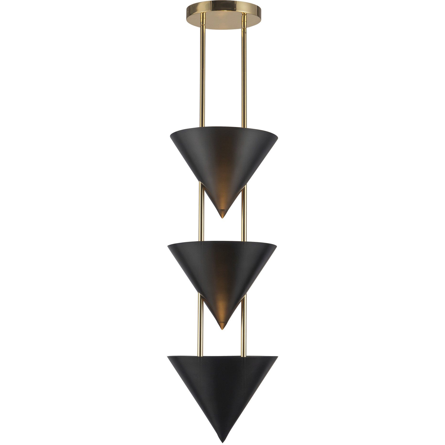 Versus 3 Light 10 inch Urban Bronze Pendant Ceiling Light