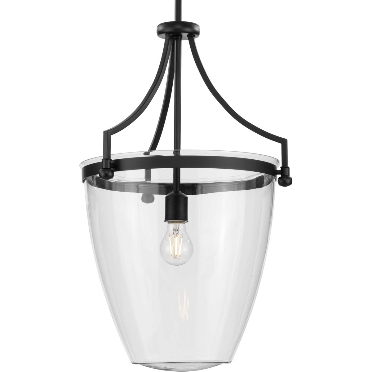Parkhurst 1 Light 15.25 inch Matte Black Pendant Ceiling Light