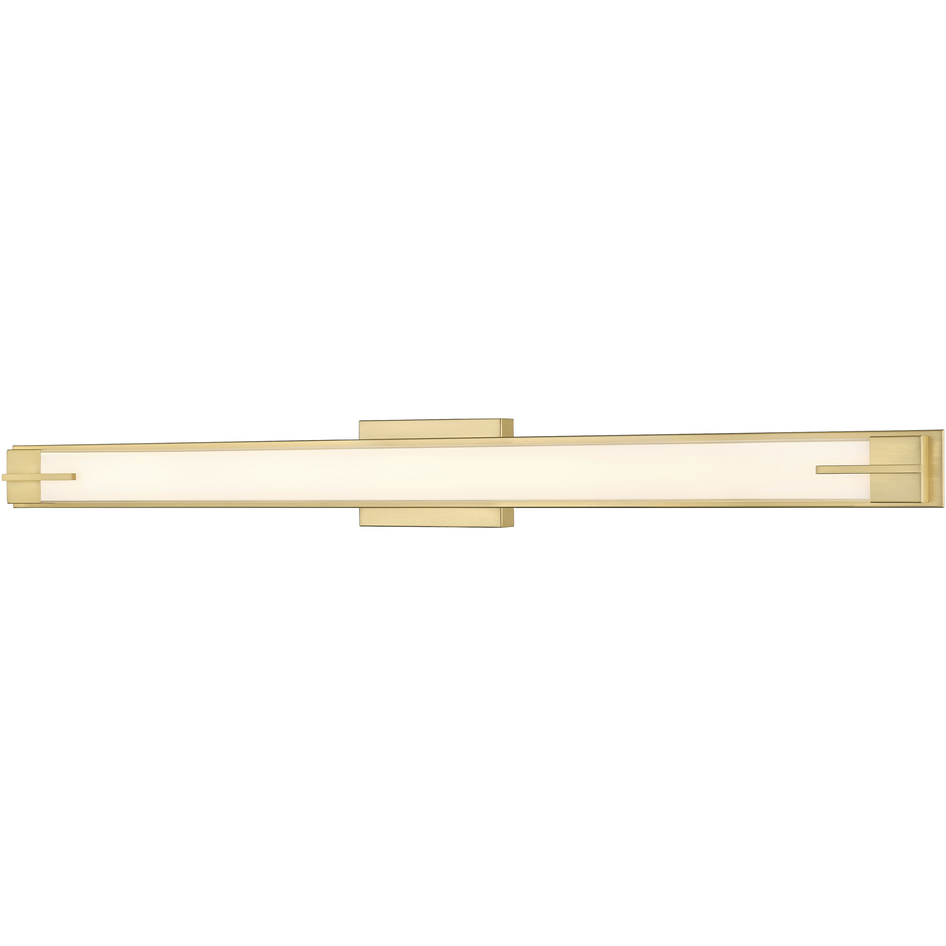 Chase LED 43 inch Modern Gold Bath Vanity Light Wall Light