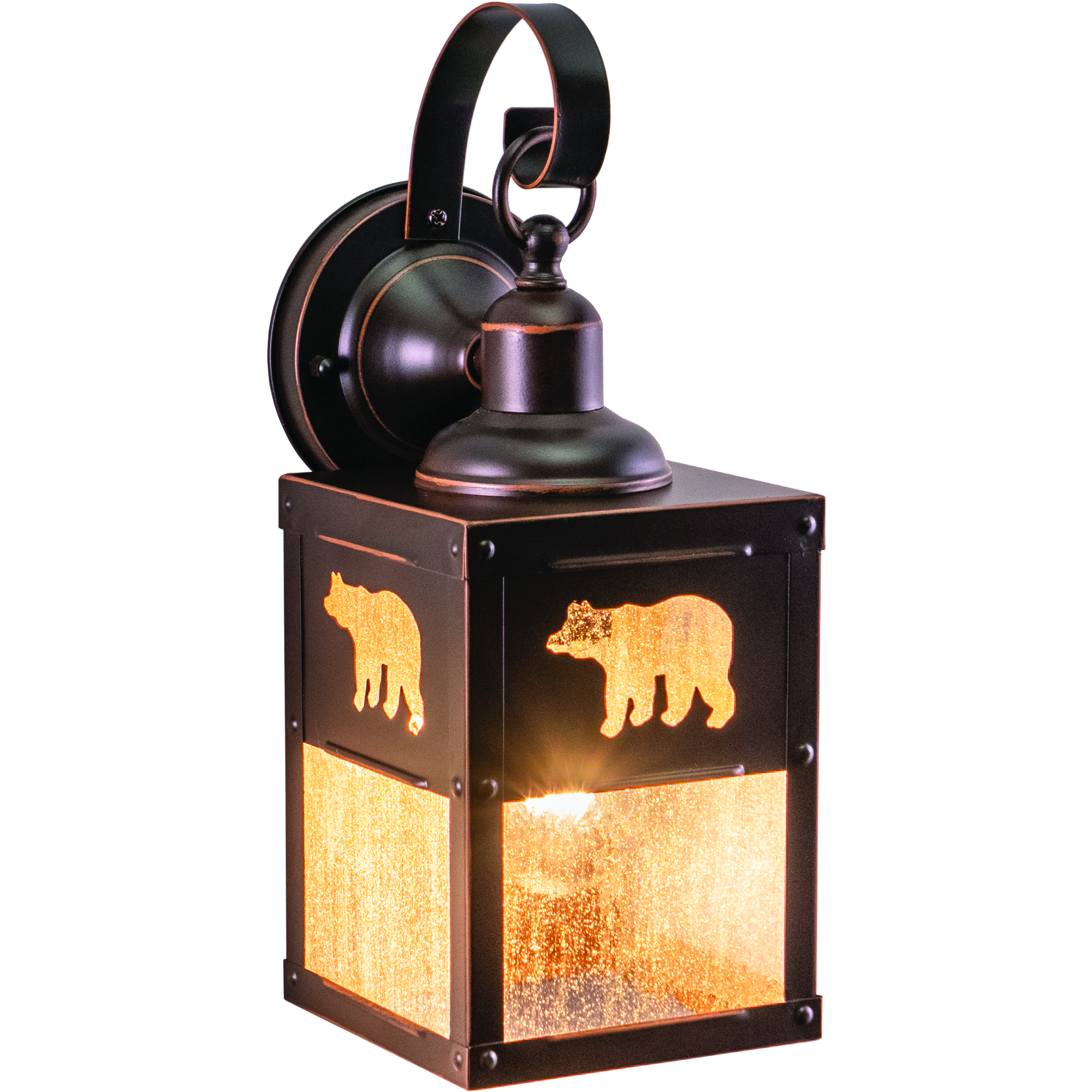 Bozeman LED 13 inch Burnished Bronze Outdoor Wall